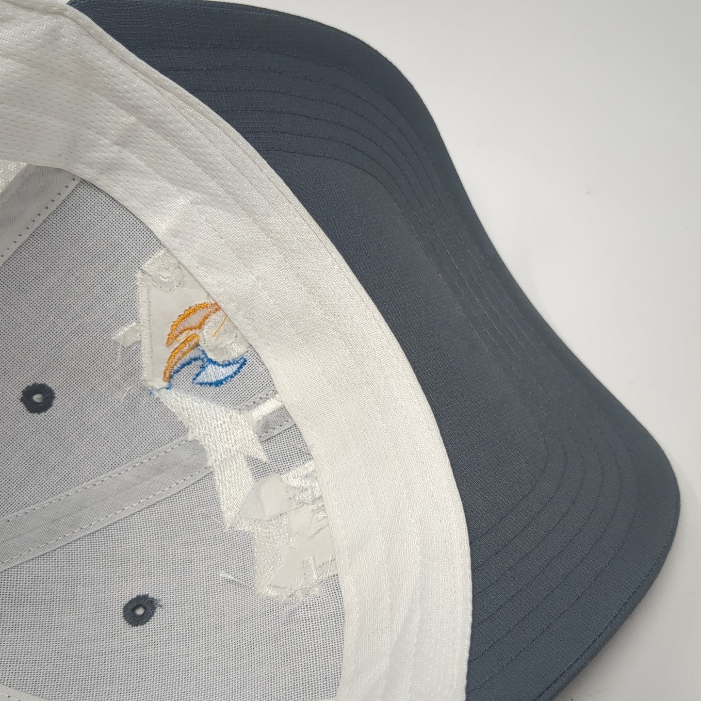 Point Roofing & Restoration Strapback Hat Gray One Size Adjustable