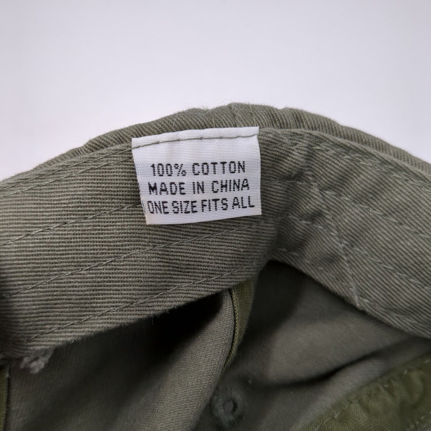 The National II The Deuce Slideback Hat Green OS Adjustable American Dry Goods