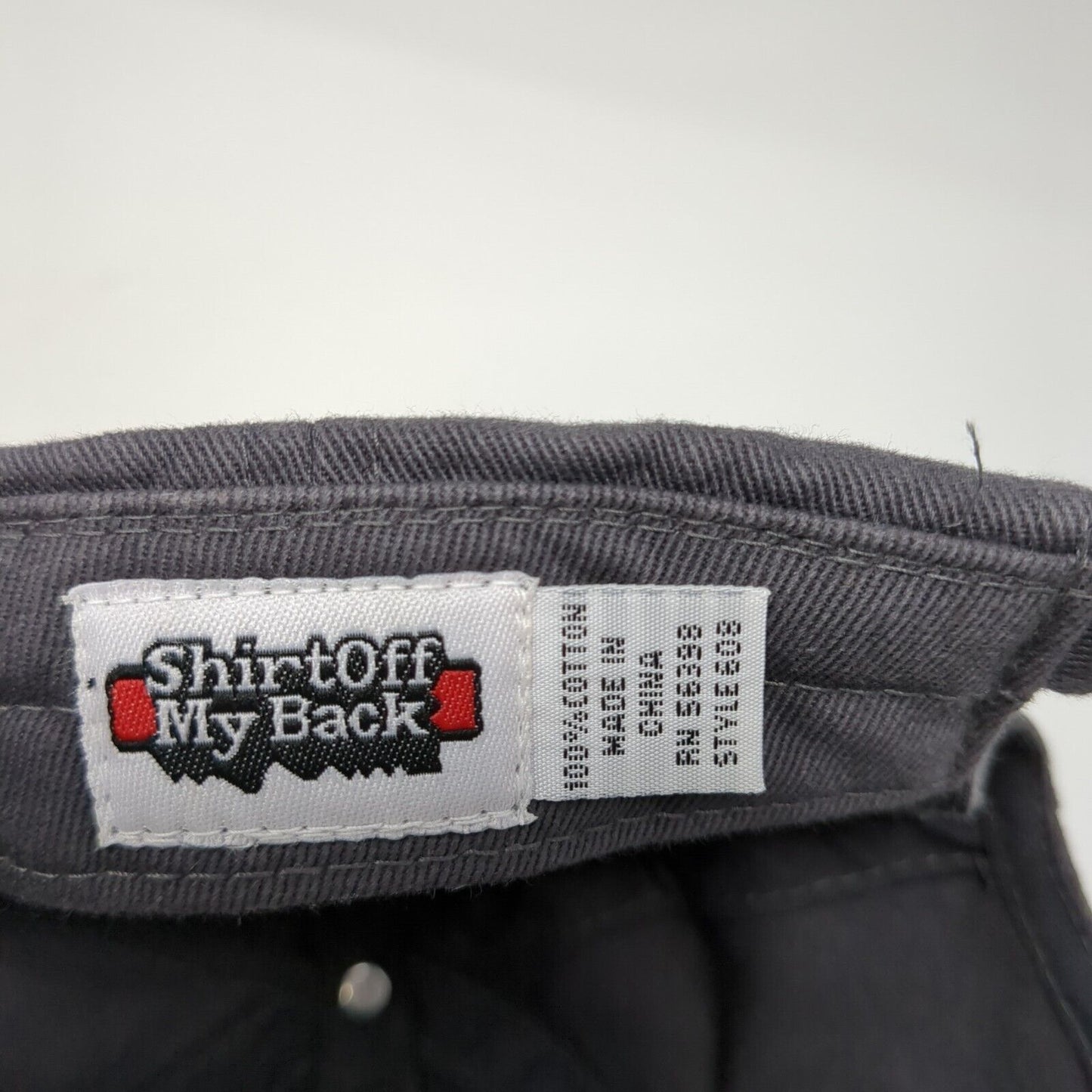 Steamboat Colorado Slideback Hat Gray OS Adjustable Embroidered ShirtOff My Back