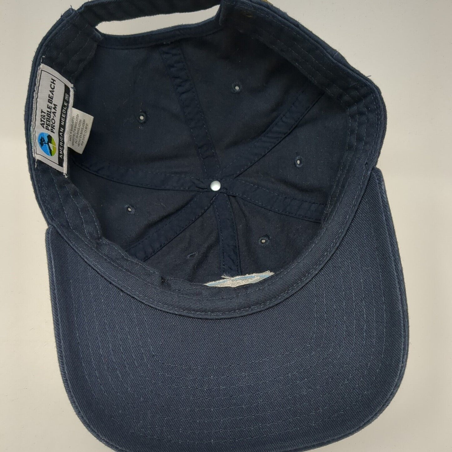 AT&T Pebble Beach Pro-Am Slideback Hat Blue One Size American Needle