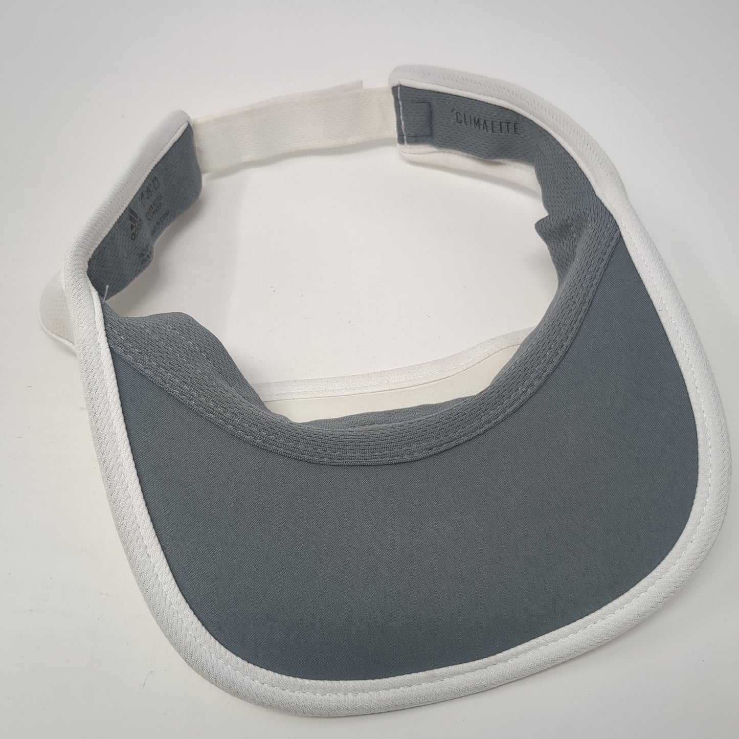 Adidas Climalite Sun Visor Hat White One Size Adjustable Strap Lightweight