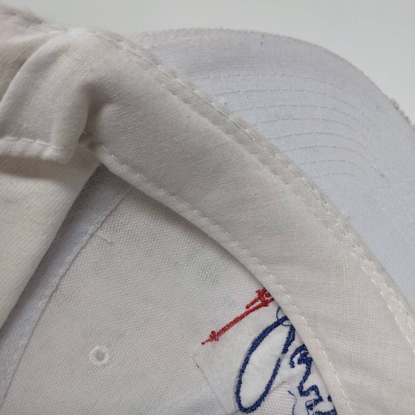 Paris Las Vegas Slideback Hat White One Size Embroidered Nissin