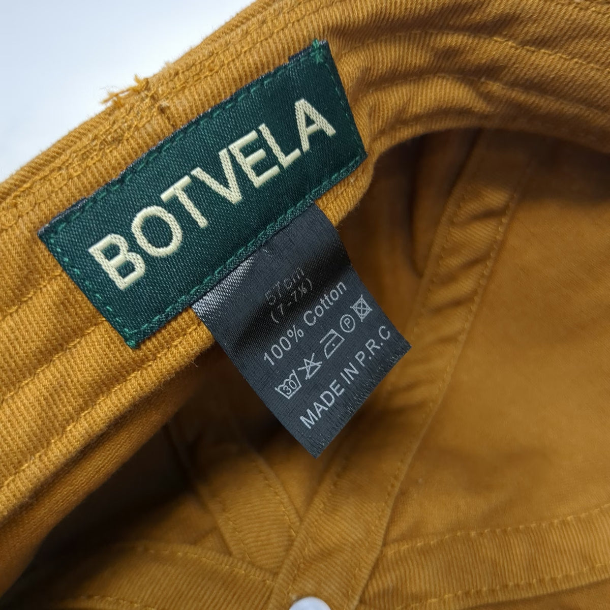 Botvela Newsboy Cap Brown 7 1/8 Cotton Twill 8 Panel Flat Cabbie Gatsby Hat
