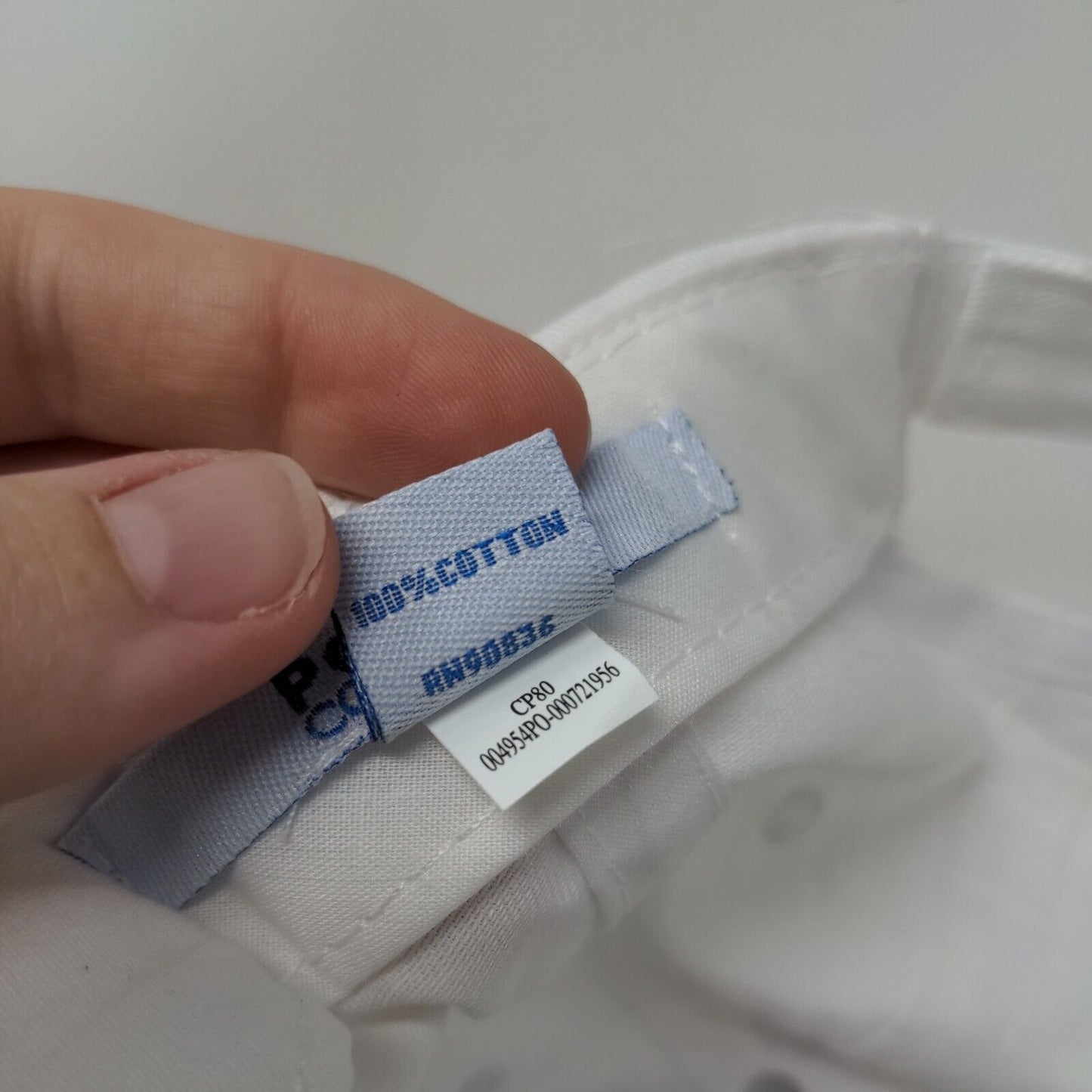 Bridgewater At Viera Strapback Hat White One Size Embroidered Port & Company