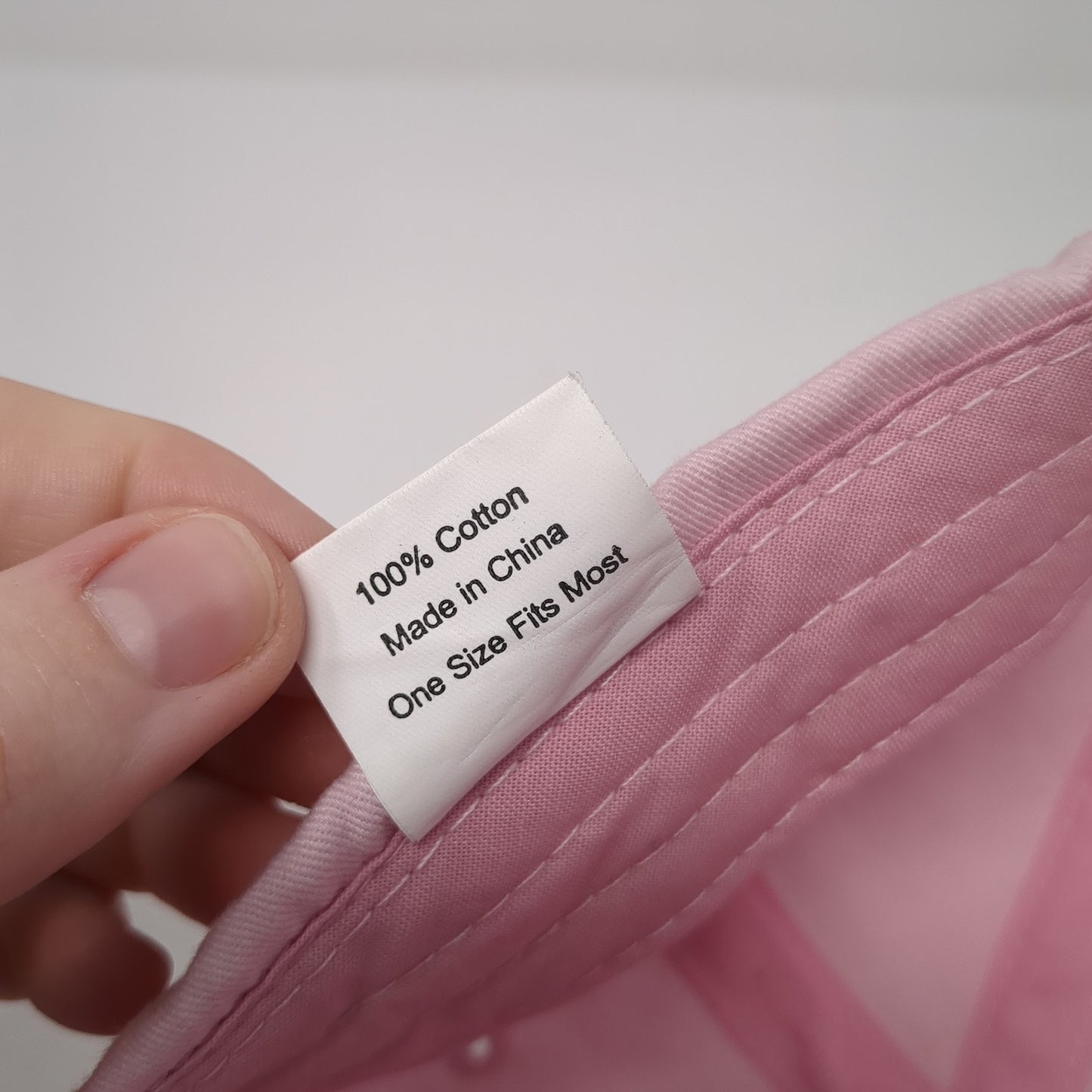 Big Ass Fans Slideback Baseball Cap Pink OS Adjustable Embroidered 6 Panel