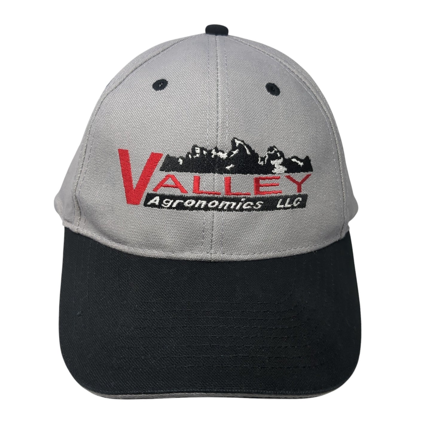 Valley Agronomics LLC Strapback Hat Gray One Size Embroidered Otto