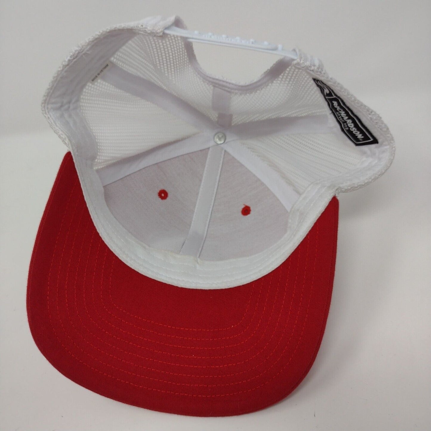 Arizona Go Big 2023 Snapback Trucker Hat Red One Size Mesh Back Richardson