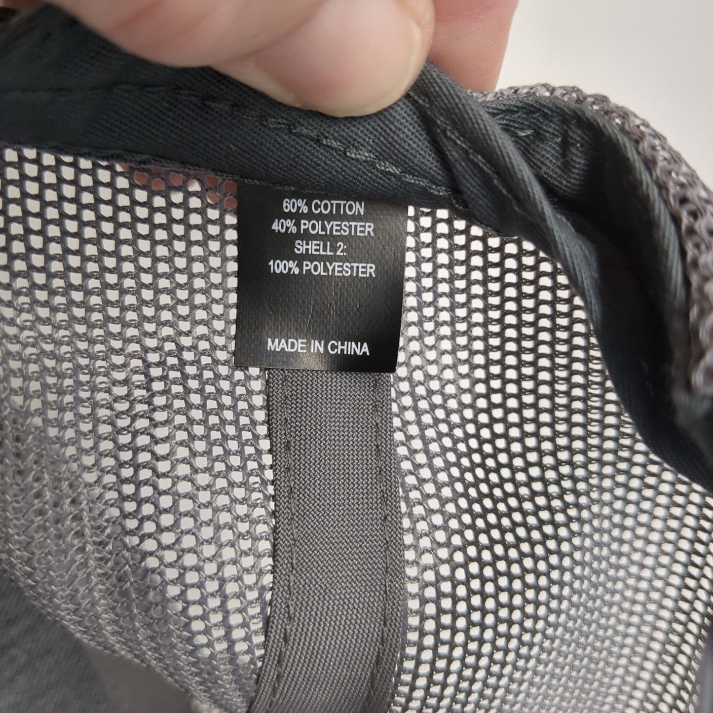 GMF Steel Group Patch Snapback Trucker Hat Black One Size Mesh Back