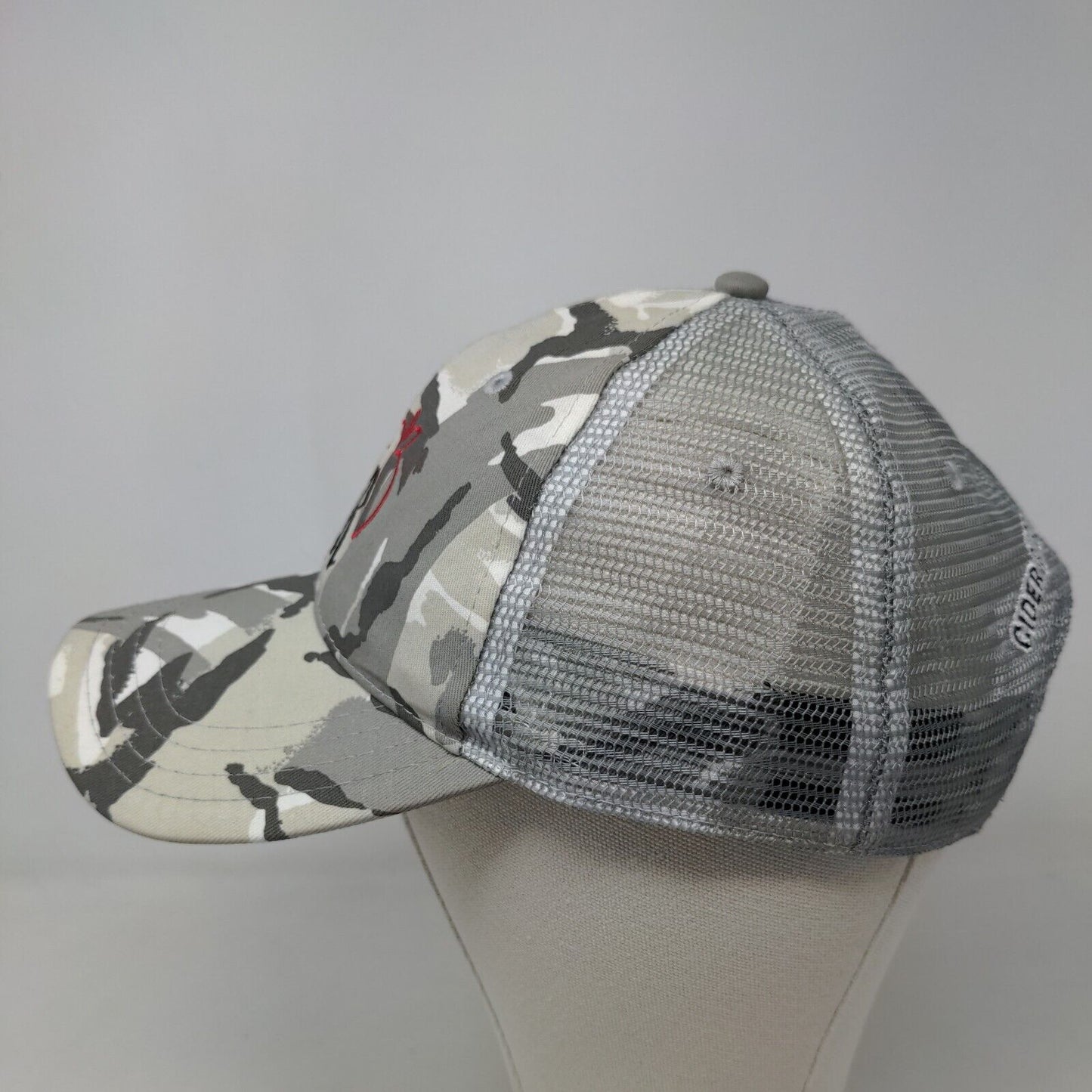 Cider Ridge Golf Club Men's Snapback Mesh Back Hat Gray Camo OS Embroidered