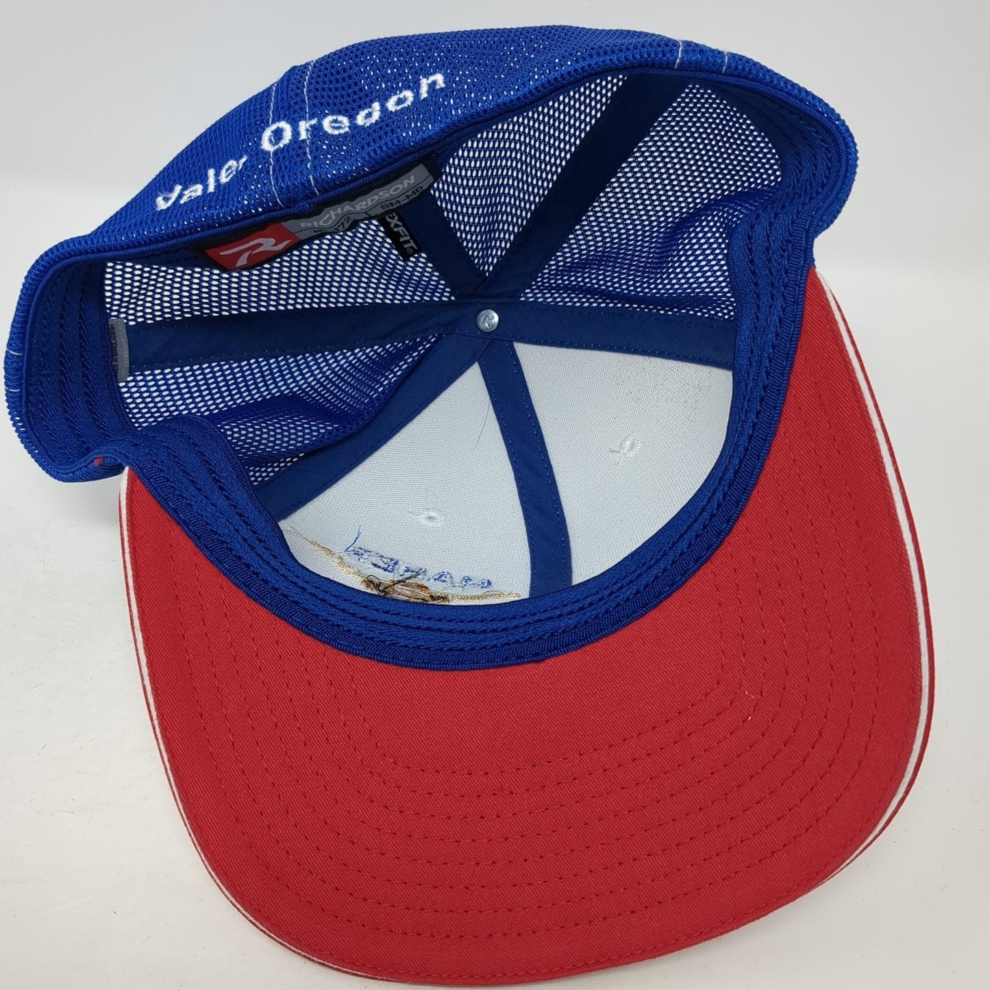 Maher Livestock Fitted Mesh Back Trucker Hat Multi Medium Flexfit Richardson