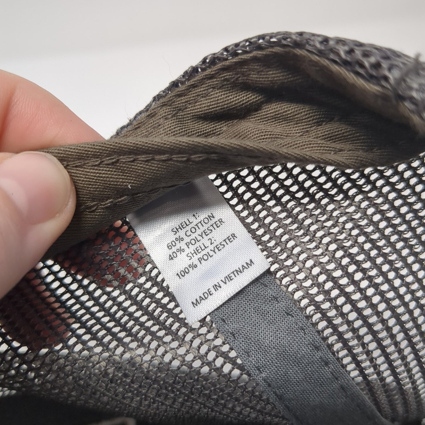 Idaho 21 Snapback Trucker Hat Brown Large Mesh Back 6 Panel Richardson