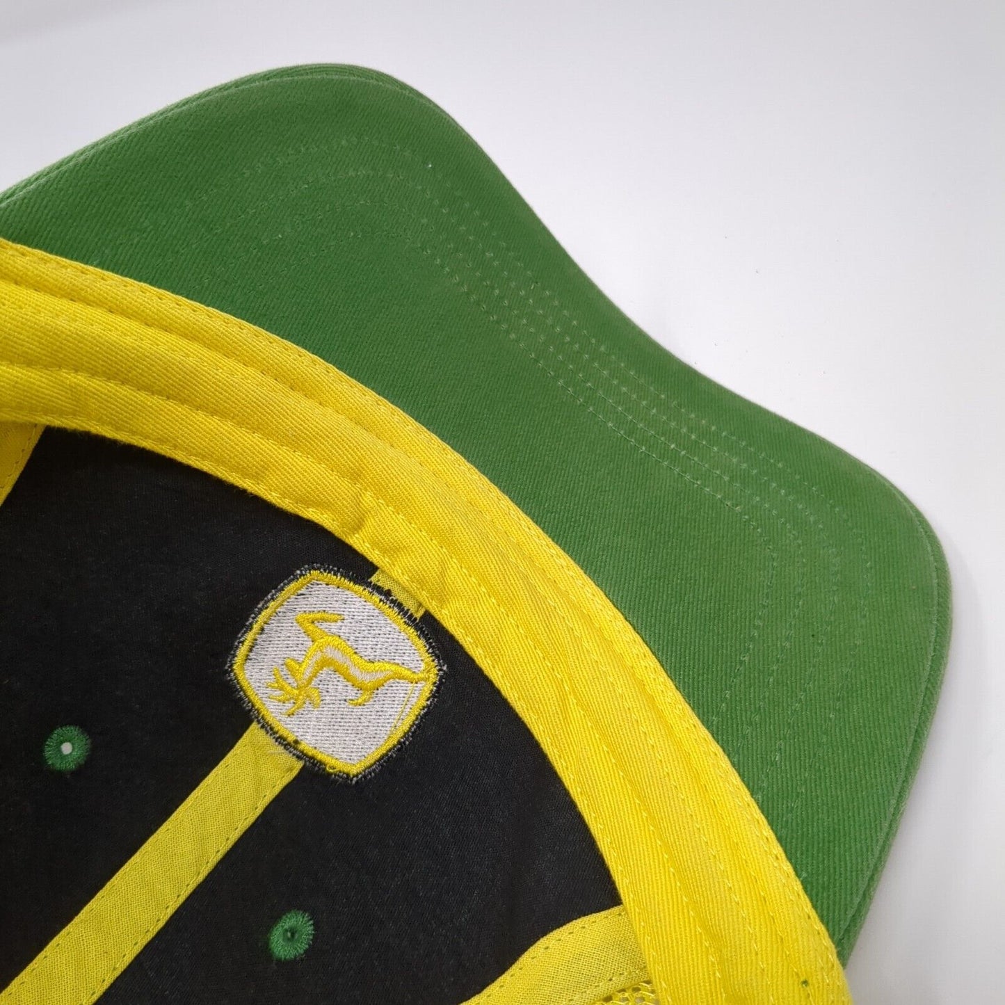 John Deere Snapback Mesh Back Trucker Hat Multicolor Youth One Size