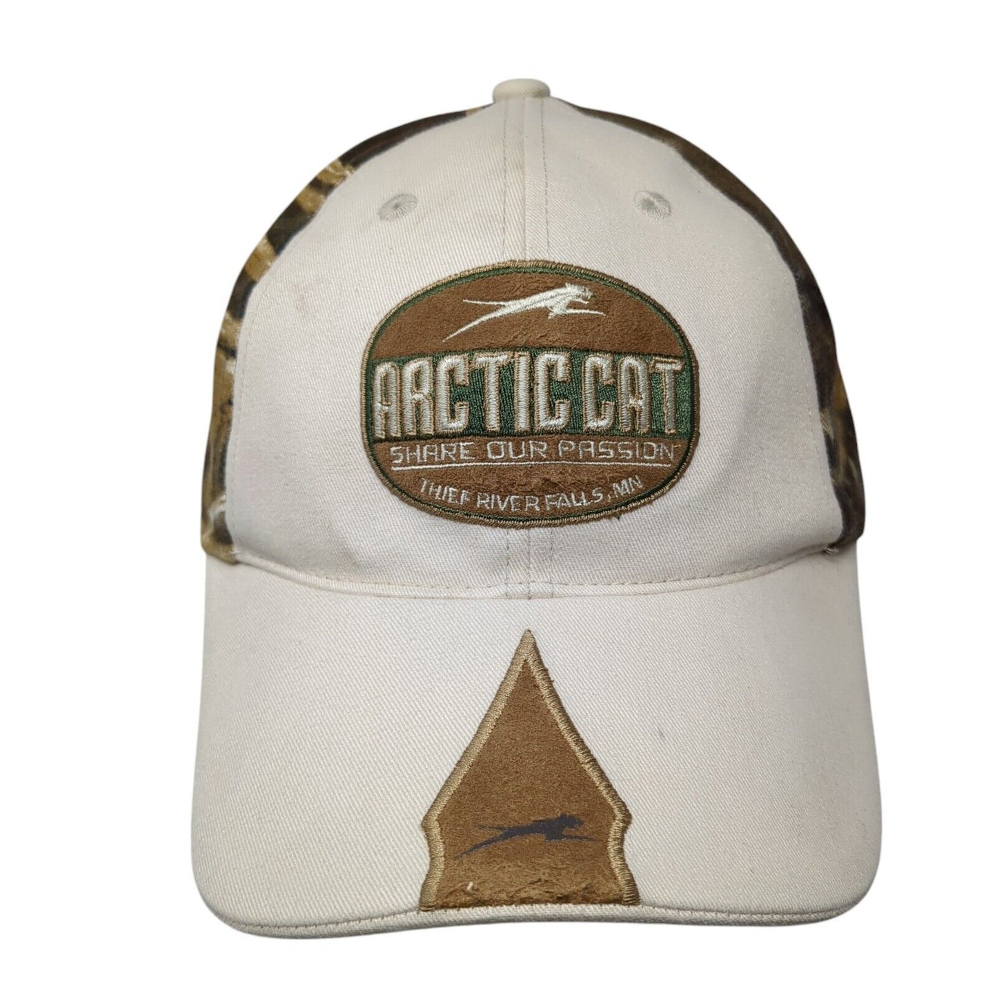 Arctic Cat Terry's Strapback Hat Camo One Size Adjustable Hunting