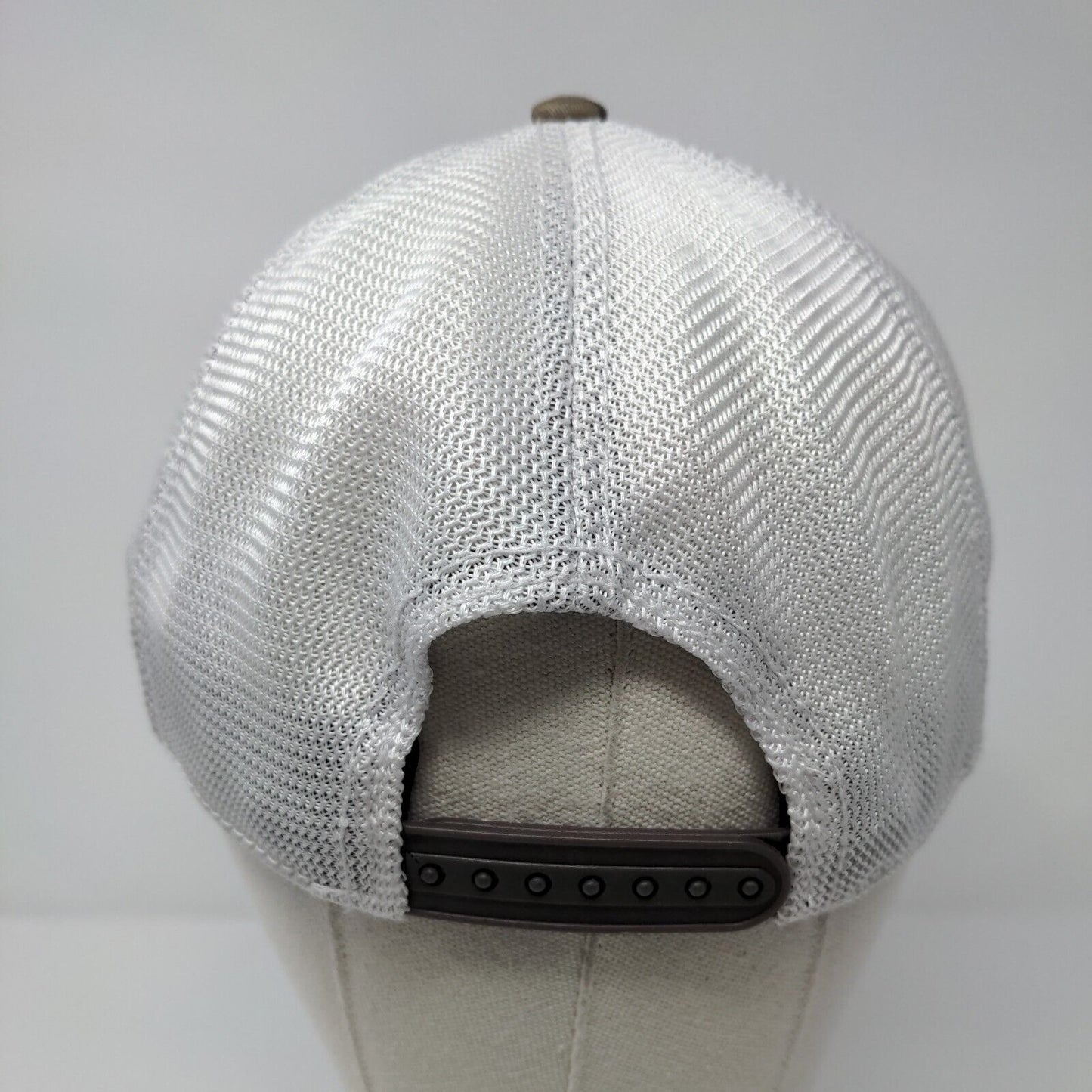 Under Armour Snapback Mesh Back Trucker Hat Camo OSFA Embroidered