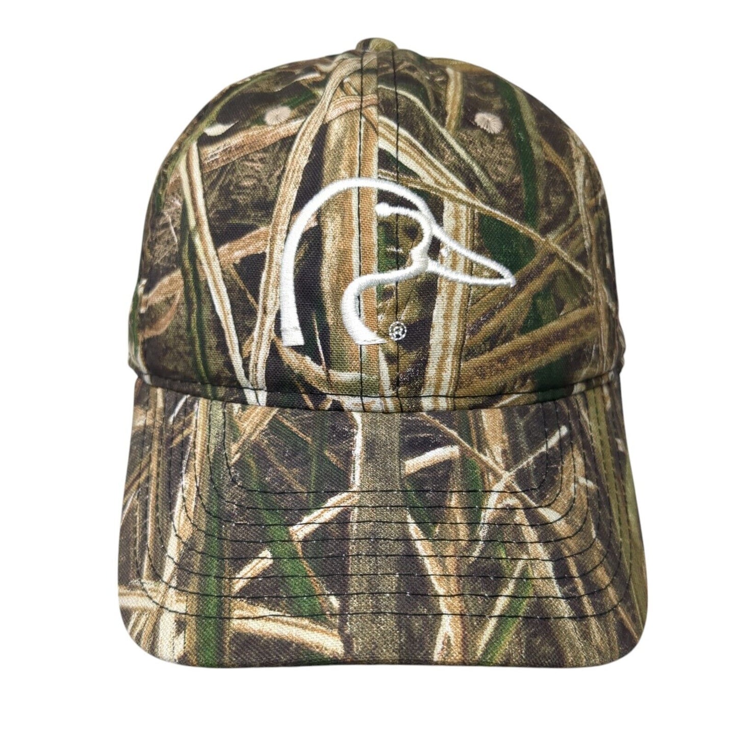 Ducks Unlimited Slideback Hat Camouflage OS Adjustable Embroidered Outdoor Cap