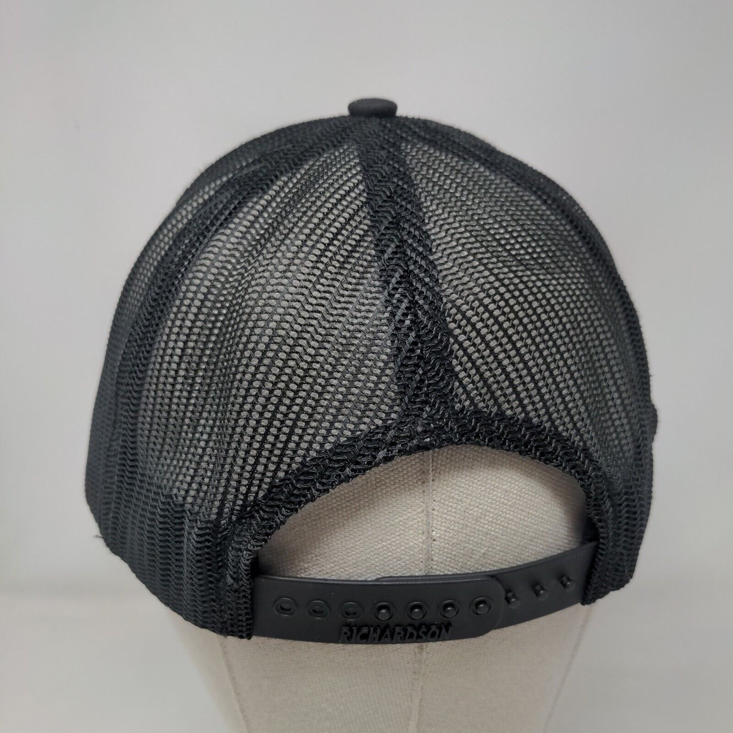Bakcou Tribe Member Snapback Trucker Hat Black One Size Mesh Back