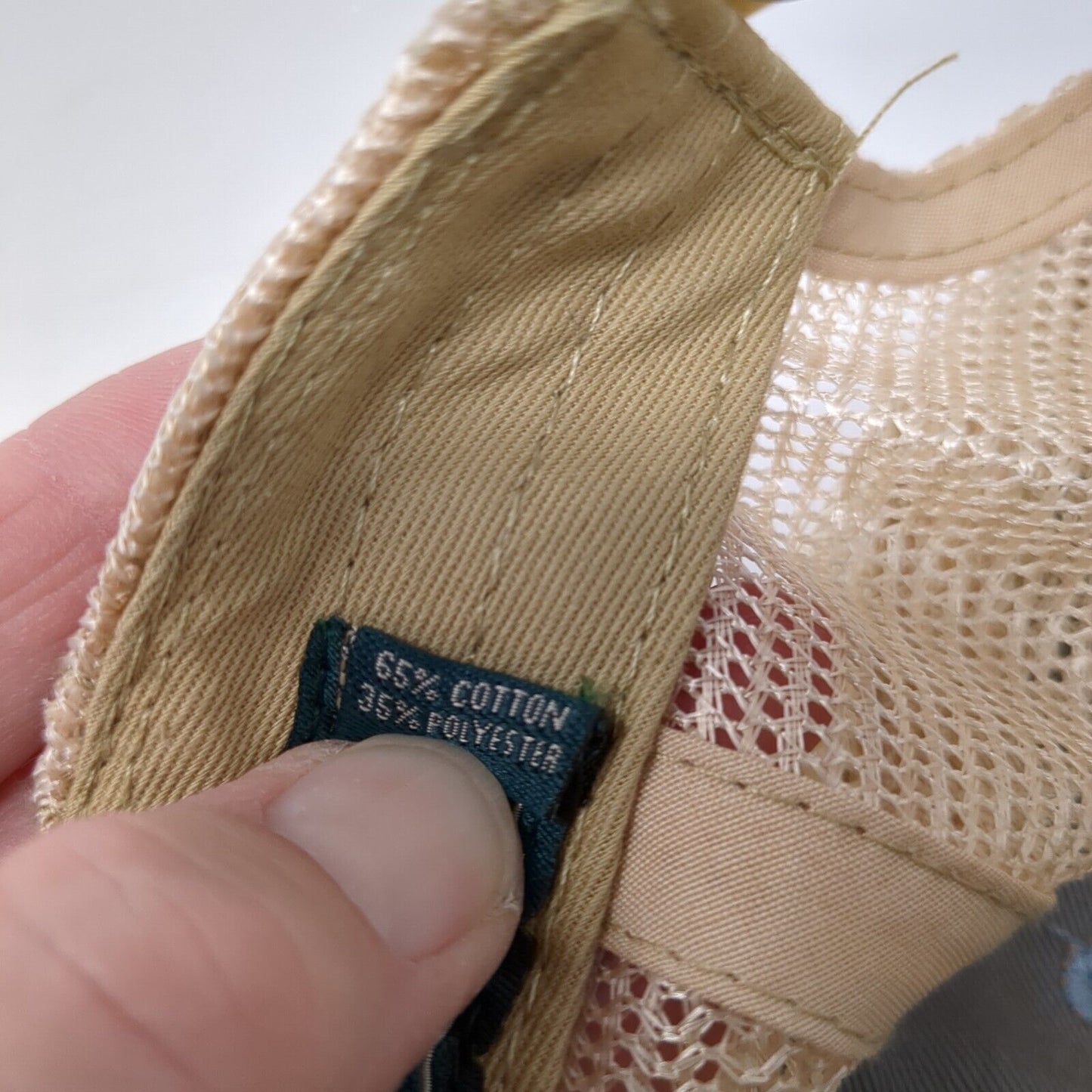 AMI Anna Maria Island Snapback Trucker Hat Blue OS Adjustable Mesh Back Legacy