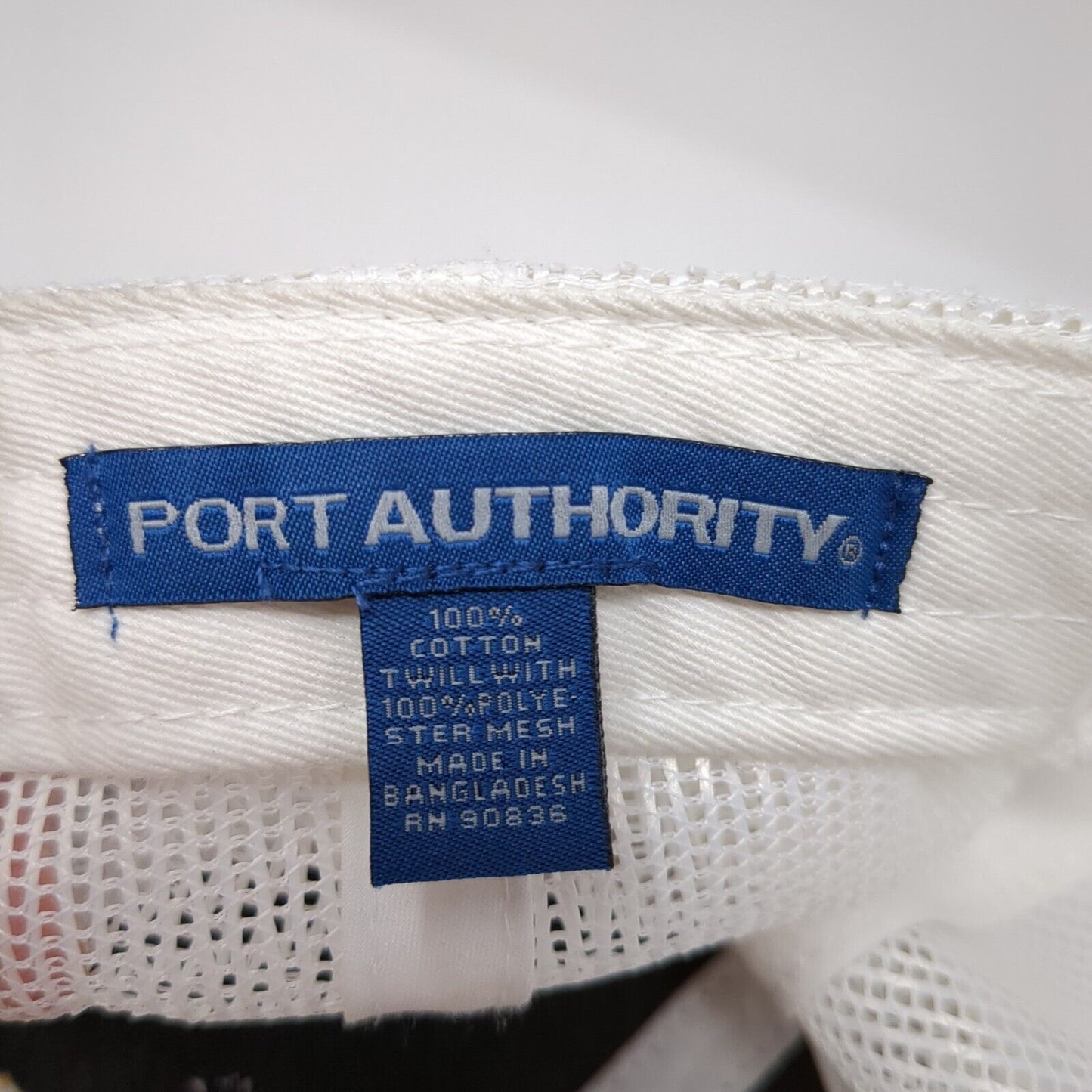 Lookout Credit Union Snapback Trucker Hat Blue One Size Mesh Back