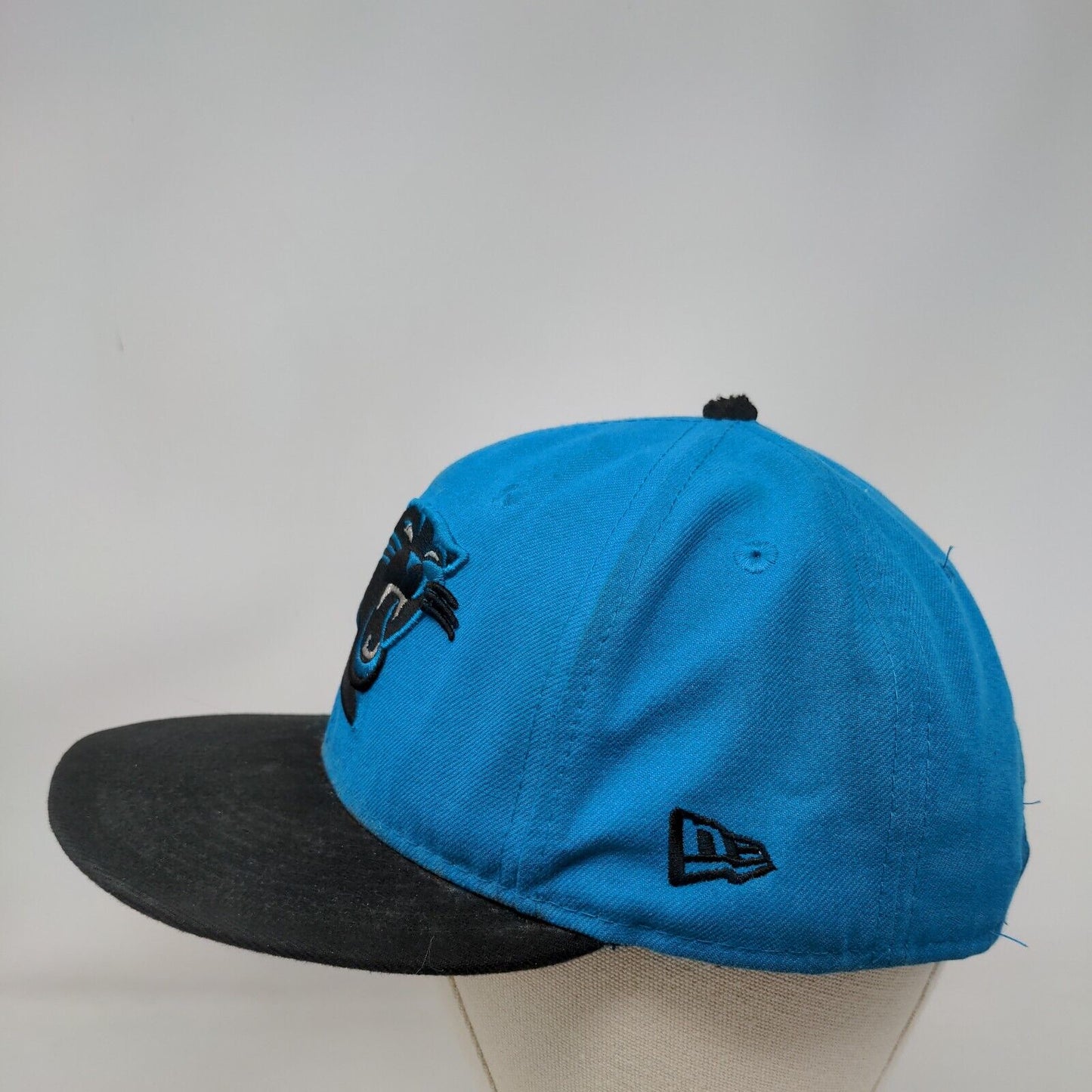 Carolina Panthers Snapback Hat Blue Size M/L Embroidered Logo NFL New Era 9Fifty