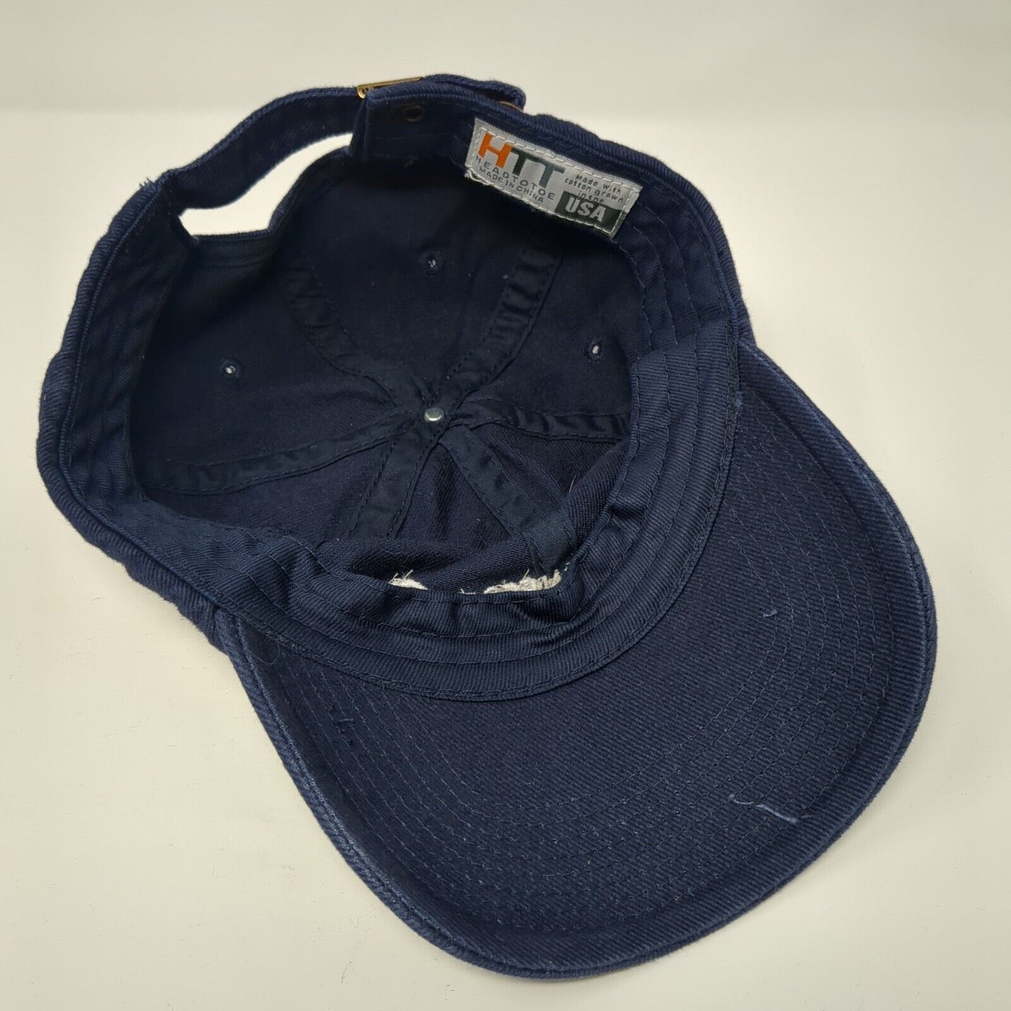 Geo Engineers Slideback Hat Blue One Size Adjustable Embroidered Headtotoe