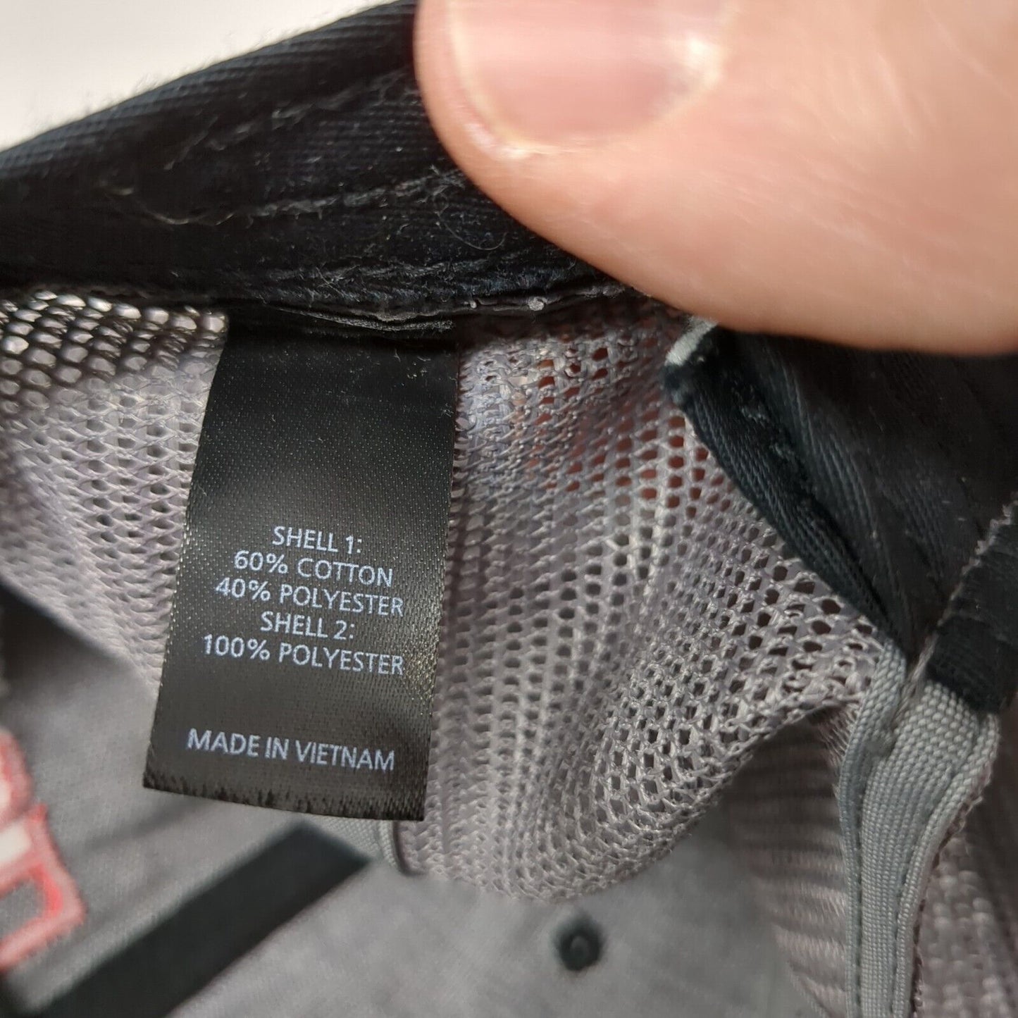 JTS Johnson Thermal Systems Snapback Trucker Hat Black OSFA Mesh Back Richardson