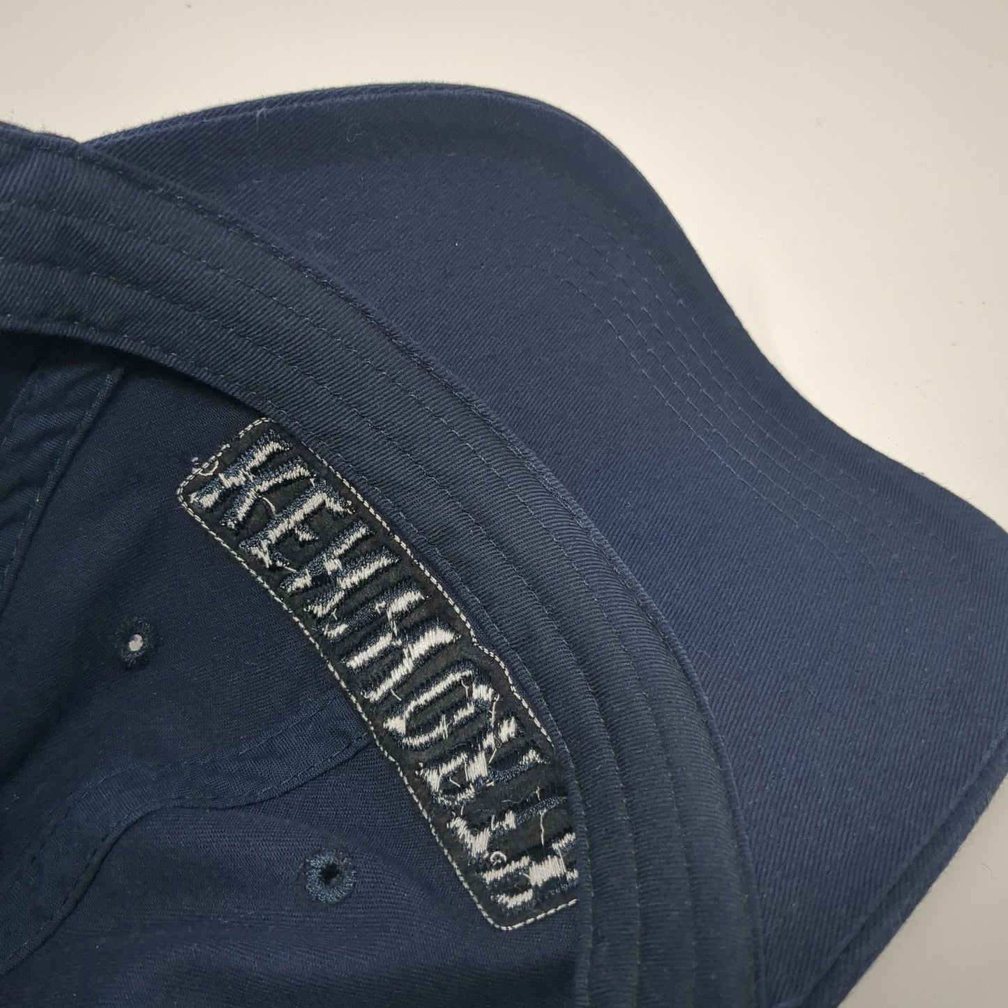 Kenworth Spell Out Strapback Hat Blue One Size Adjustable Embroidered