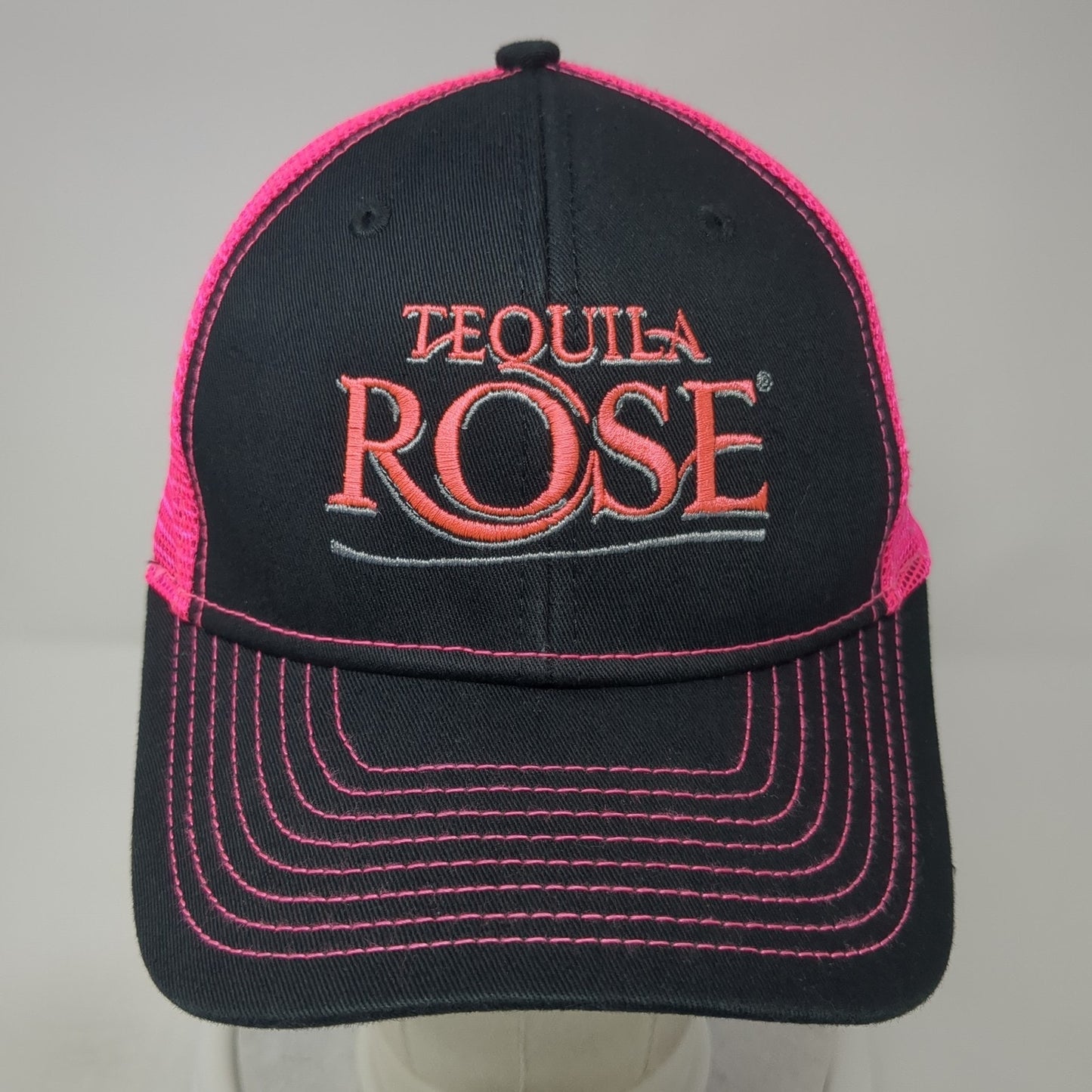 Tequila Rose Strapback Trucker Hat Multicolor One Size Adjustable Mesh Back