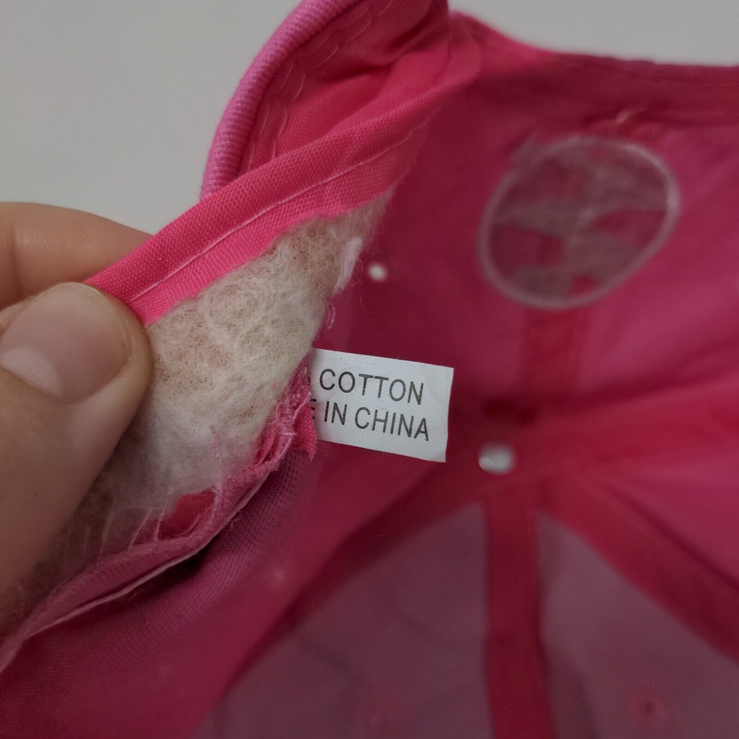 Detroit Tigers Pink Ribbon Strapback Hat Pink One Size Kroger Embroidered