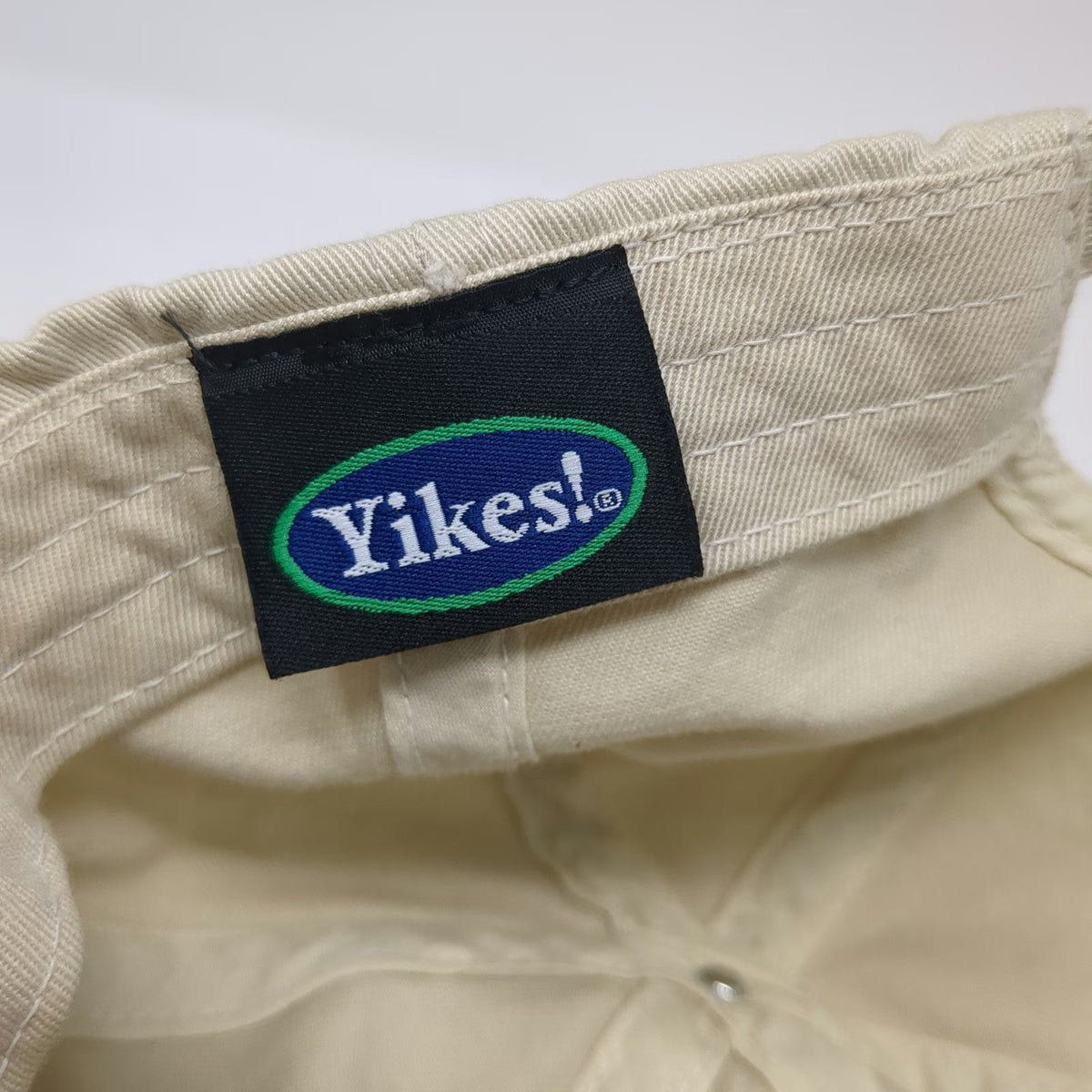 Yikes! Baseball Cap Beige One Size Yale University Strapback Collegiate Hat