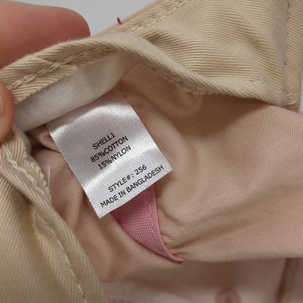 Richardson 5 Panel Pink One Size Hat Expedition Inspiration Rope Leather Patch