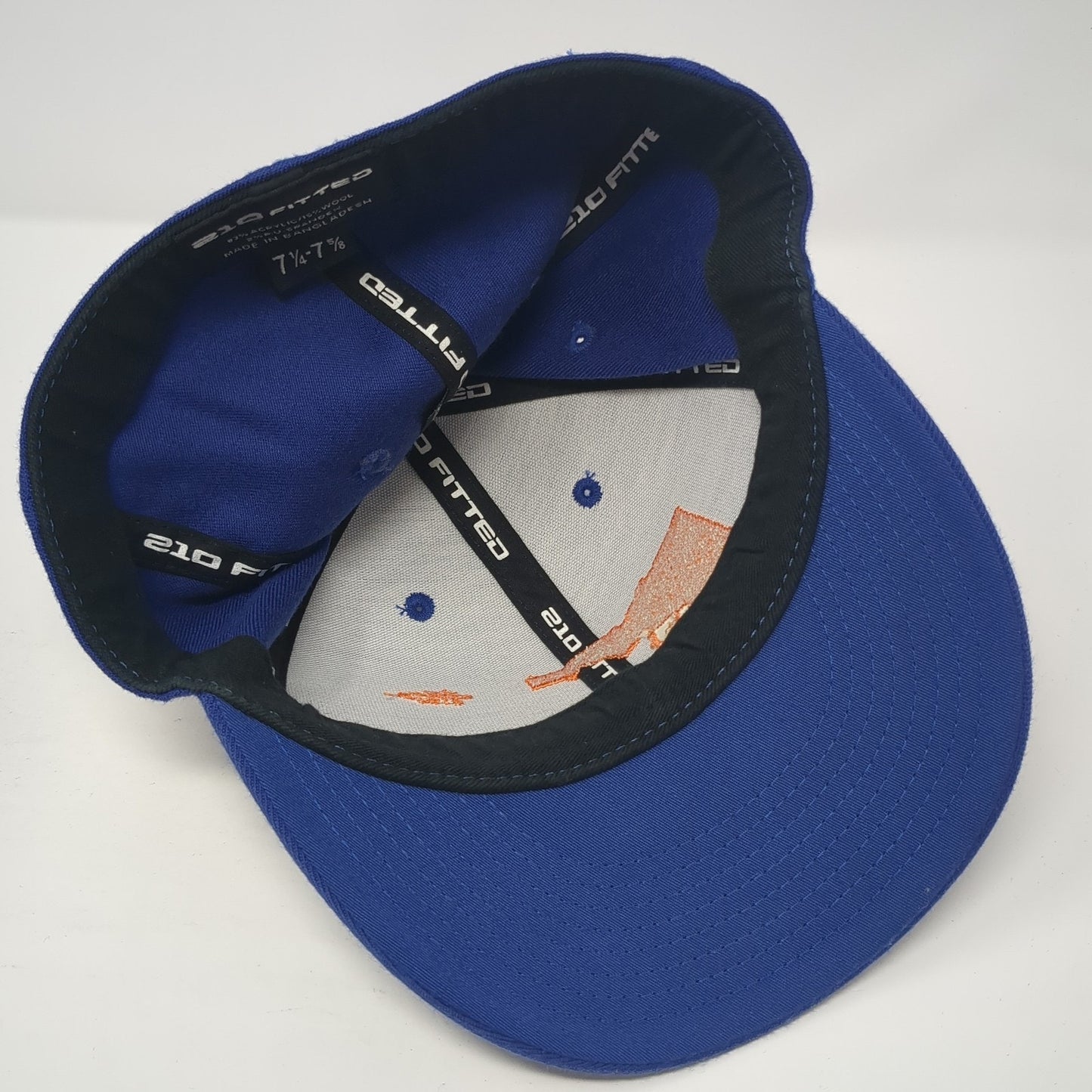 Idaho Tree Gun Fitted Baseball Cap Blue 7 5/8 Lightweight Embroidered 210 Fitted