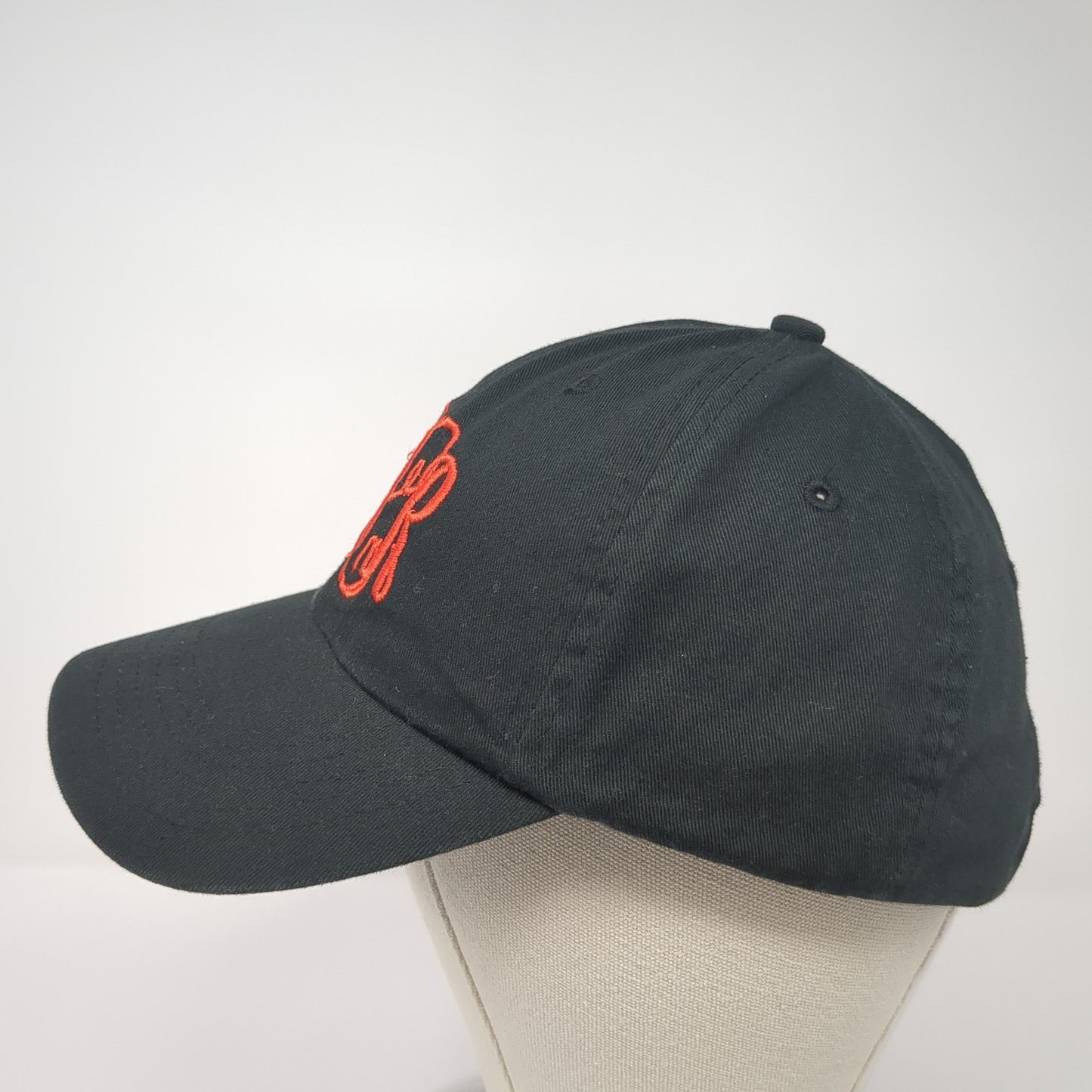 The Turnip Seed Co Slideback Hat Black One Size Embroidered Monogram