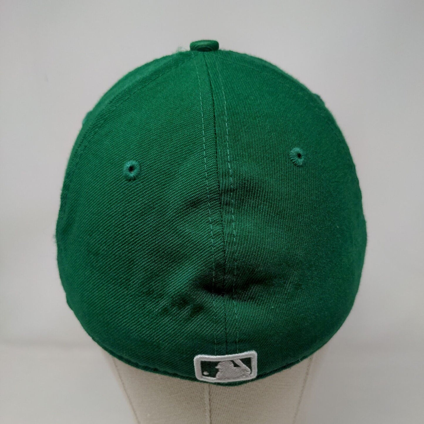 Boston Red Sox Fitted Hat Green White 7 3/8 Pinstripe New Era 59Fifty MLB