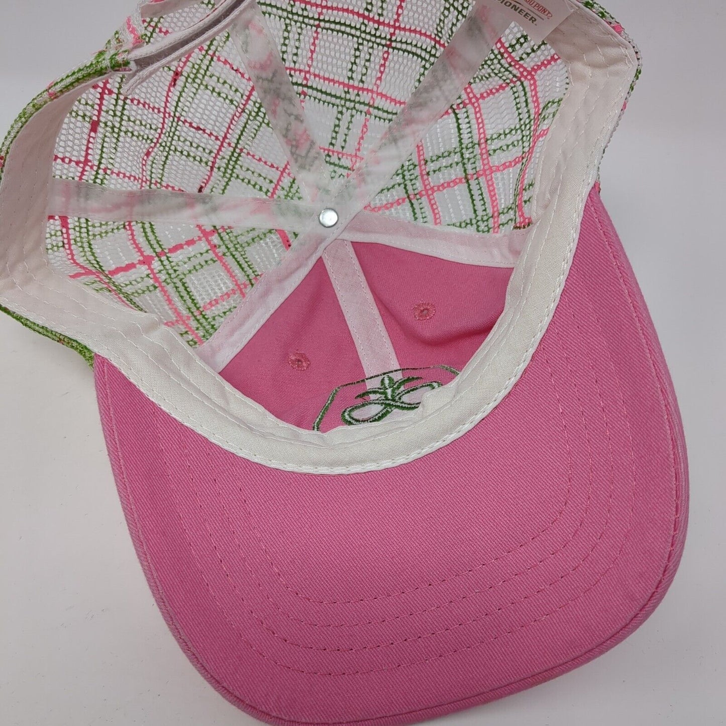 Pioneer Seed Strapback Trucker Hat Multicolor OS Adjustable Mesh Back Dupont