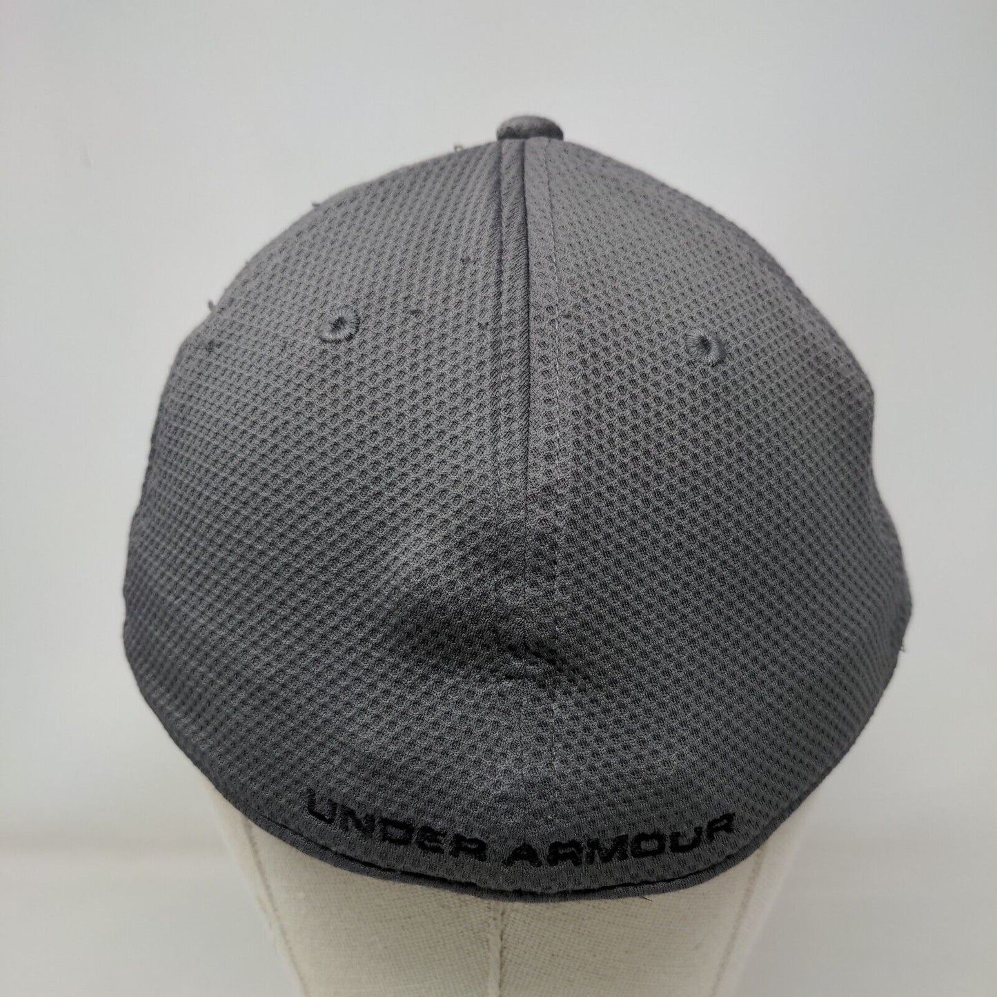 Under Armour Fitted Golf Hat Gray Large/XL Embroidered Logo Vent Holes