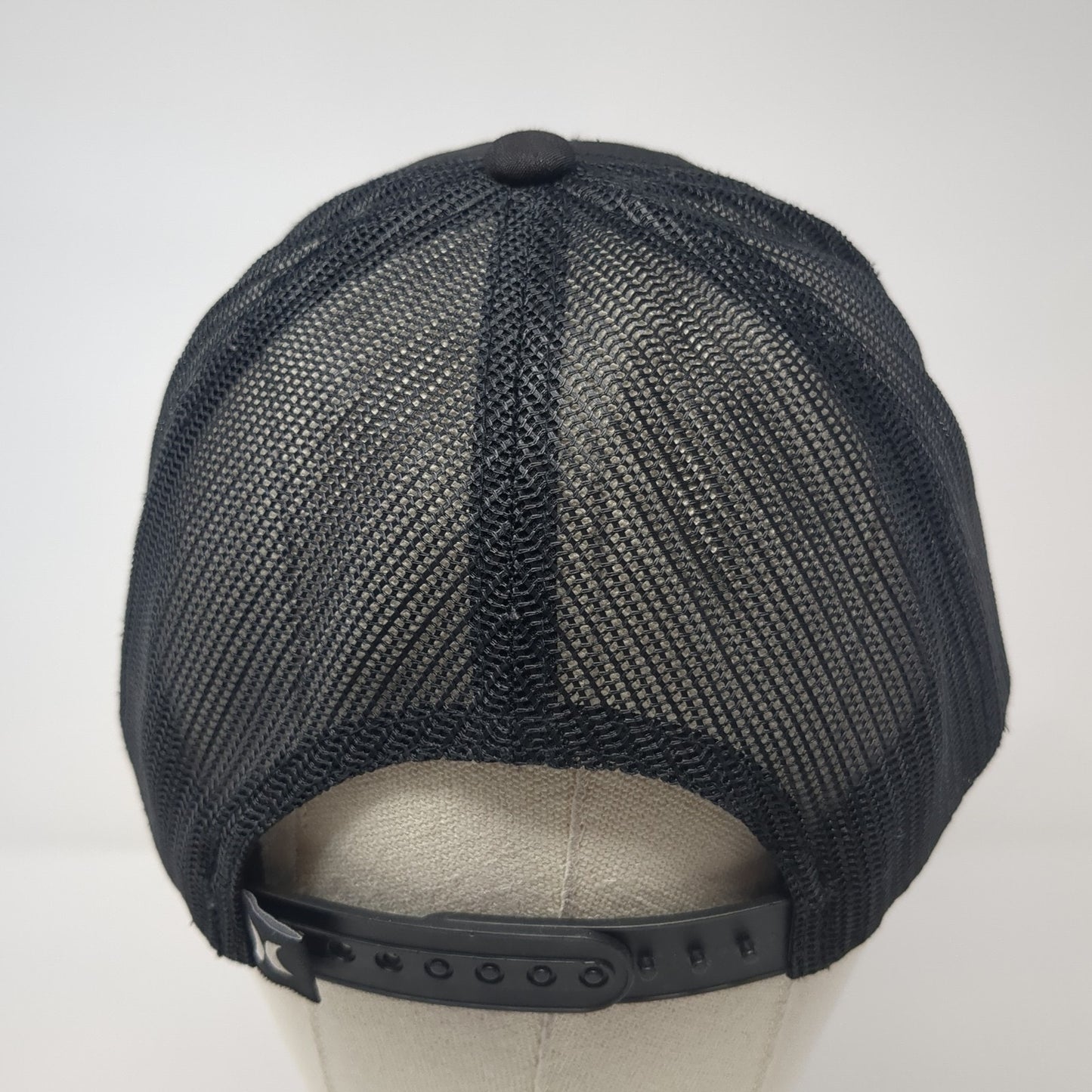 Hurley Snapback Mesh Back Trucker Hat Black One Size The Classics Yupoong