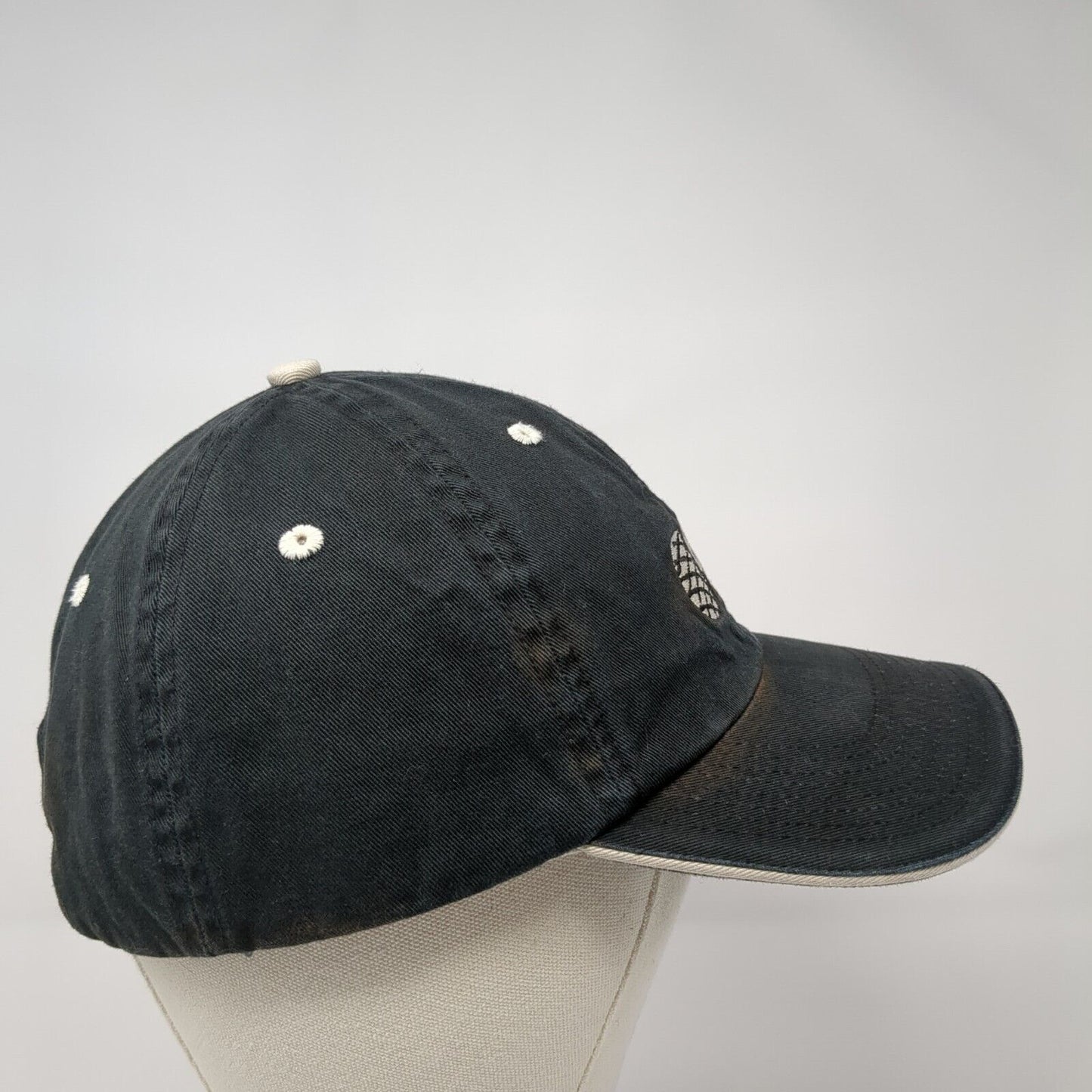 ECCO Group Slideback Hat Black One Size Adjustable Solid Fahrenheit