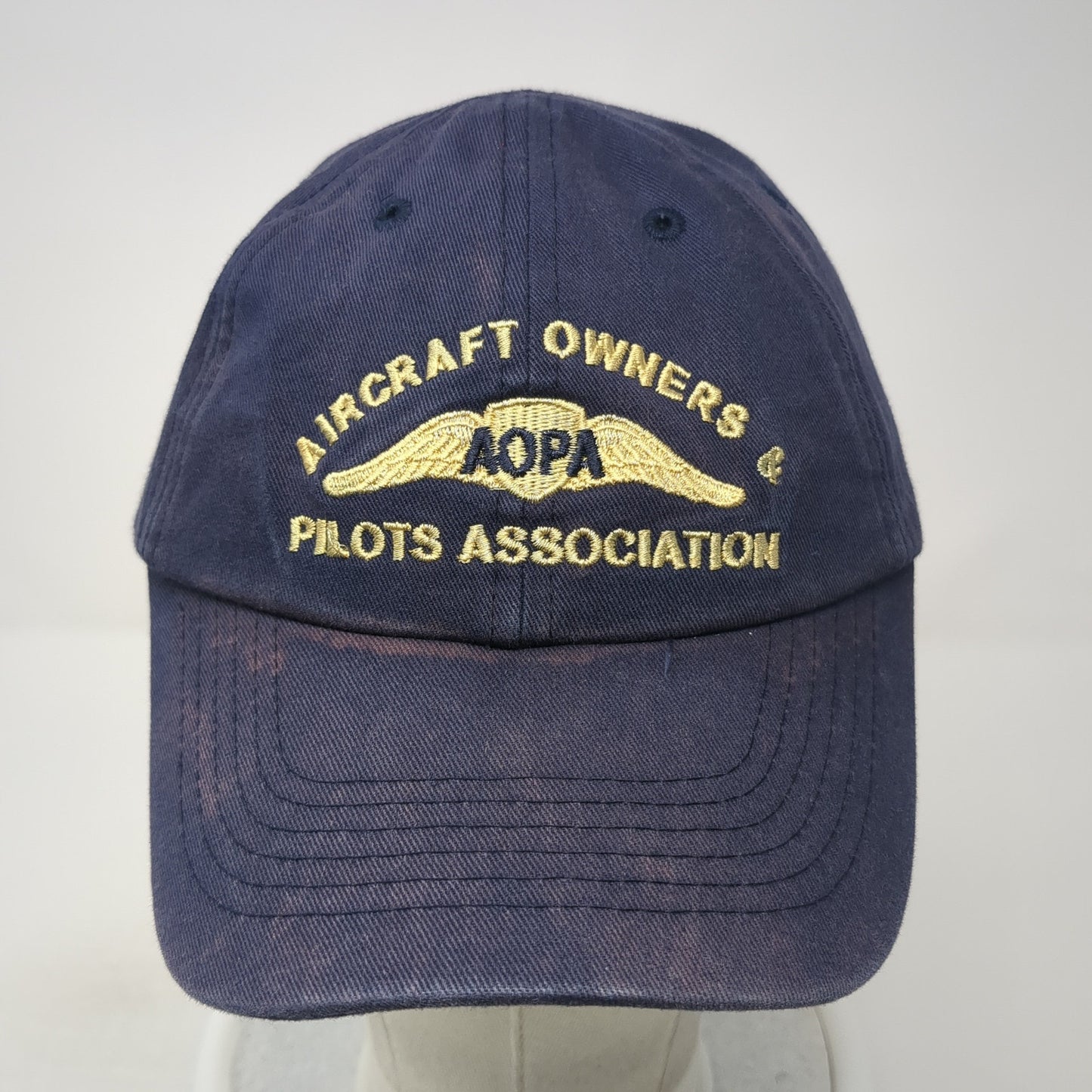 Aircraft Owners & Pilots Association Baseball Cap Blue One Size Adjustable