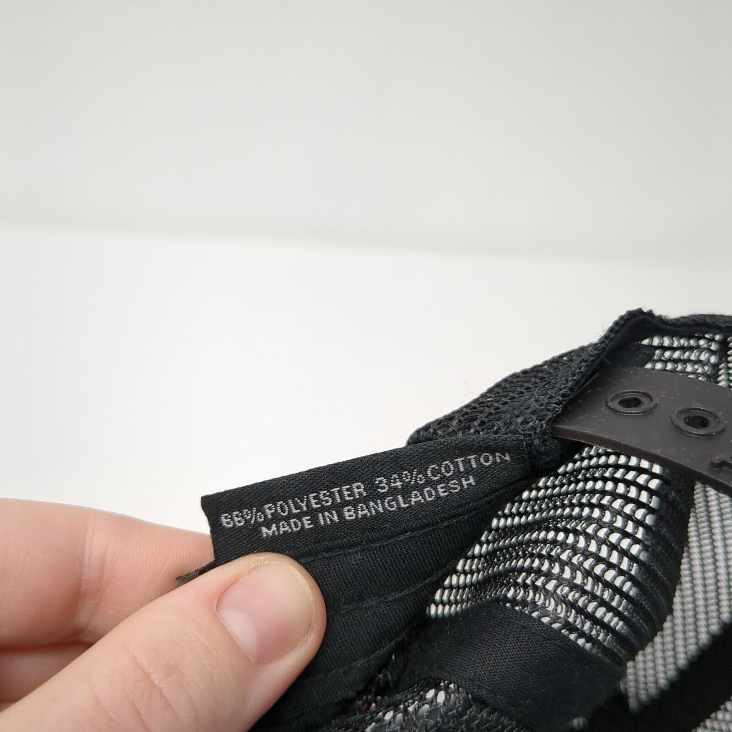 VR Snapback Mesh Back Trucker Hat Black One Size Pacific Headwear