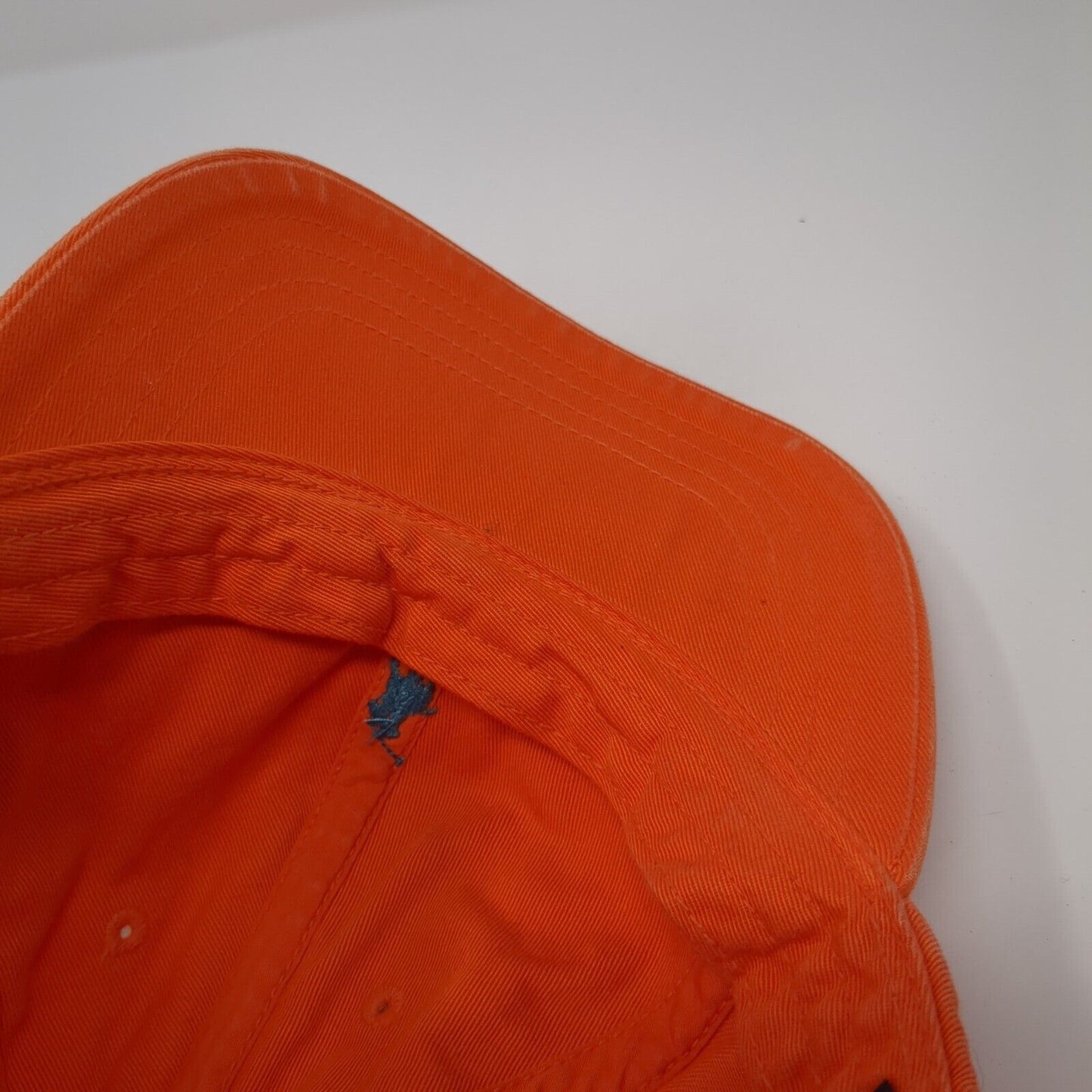 Polo Ralph Lauren Small Pony Slideback Hat Orange One Size Adjustable