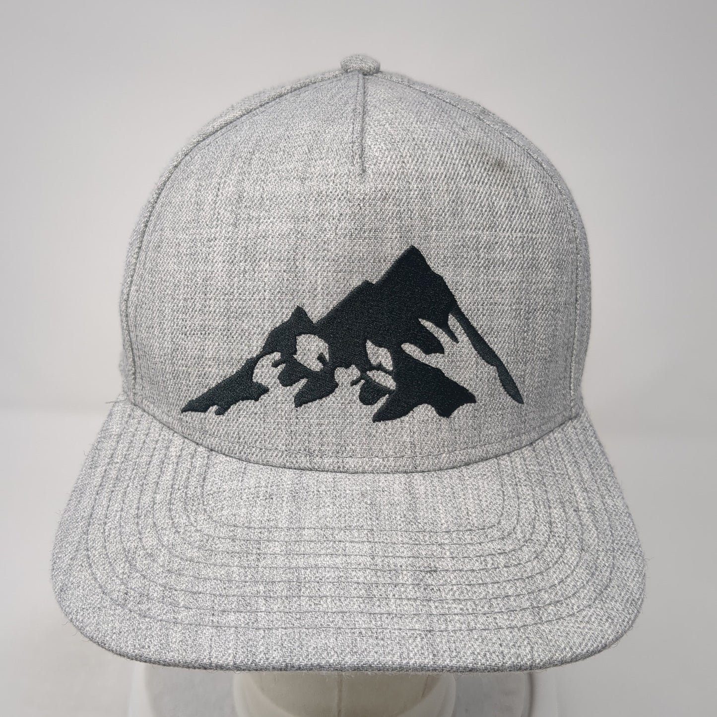 Haralts Harveys Lake Tanoe Snapback Hat Gray OS Adjustable Embroidered Otto