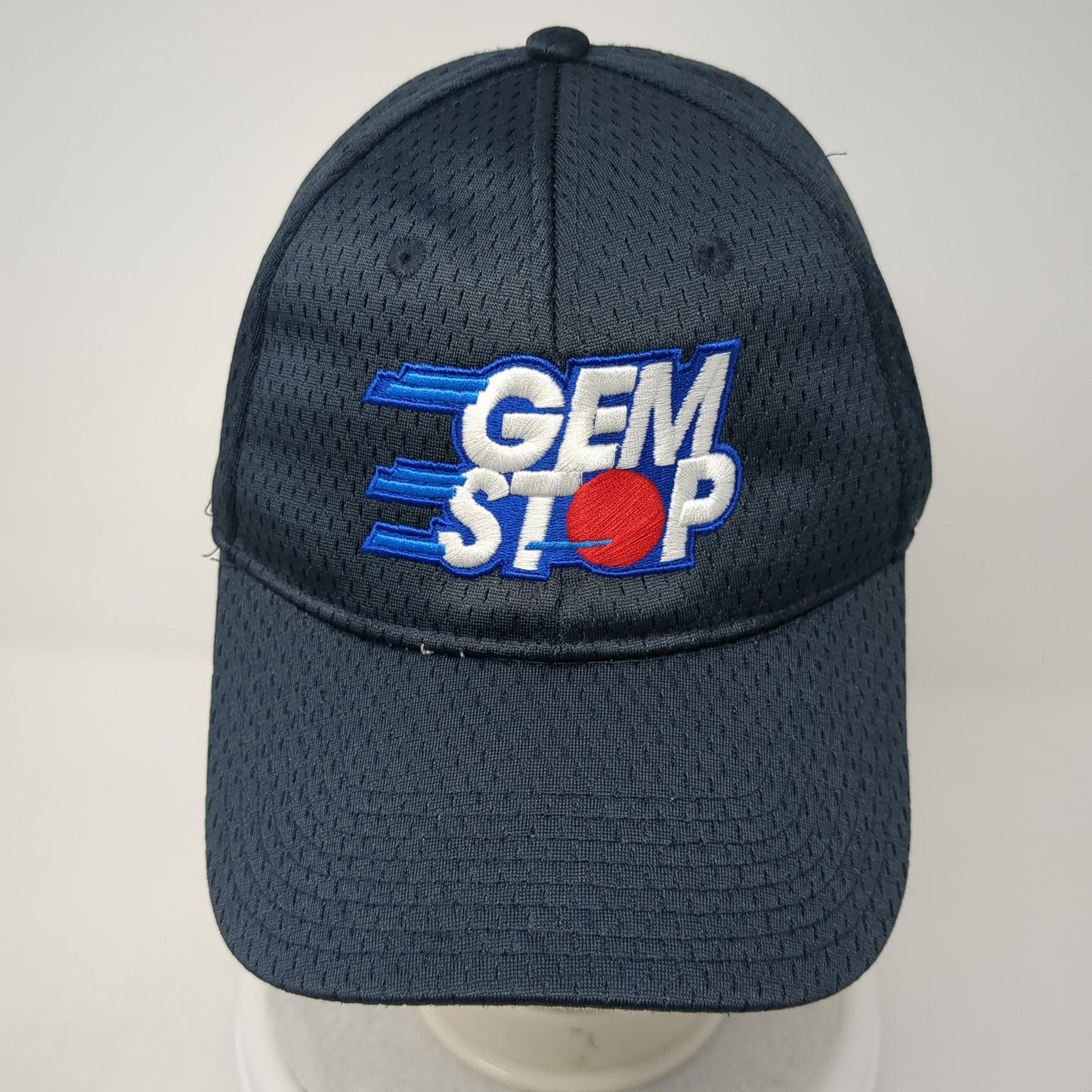 Gem Stop Fitted Baseball Cap Blue 8 Lightweight Embroidered Pacific Headwear