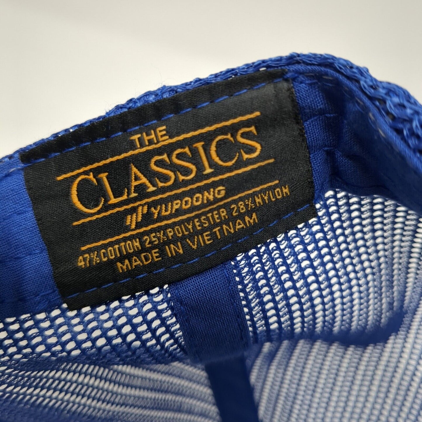 Ciroc Snapback Trucker Hat Blue One Size Adjustable Mesh Back Classics Yupoong