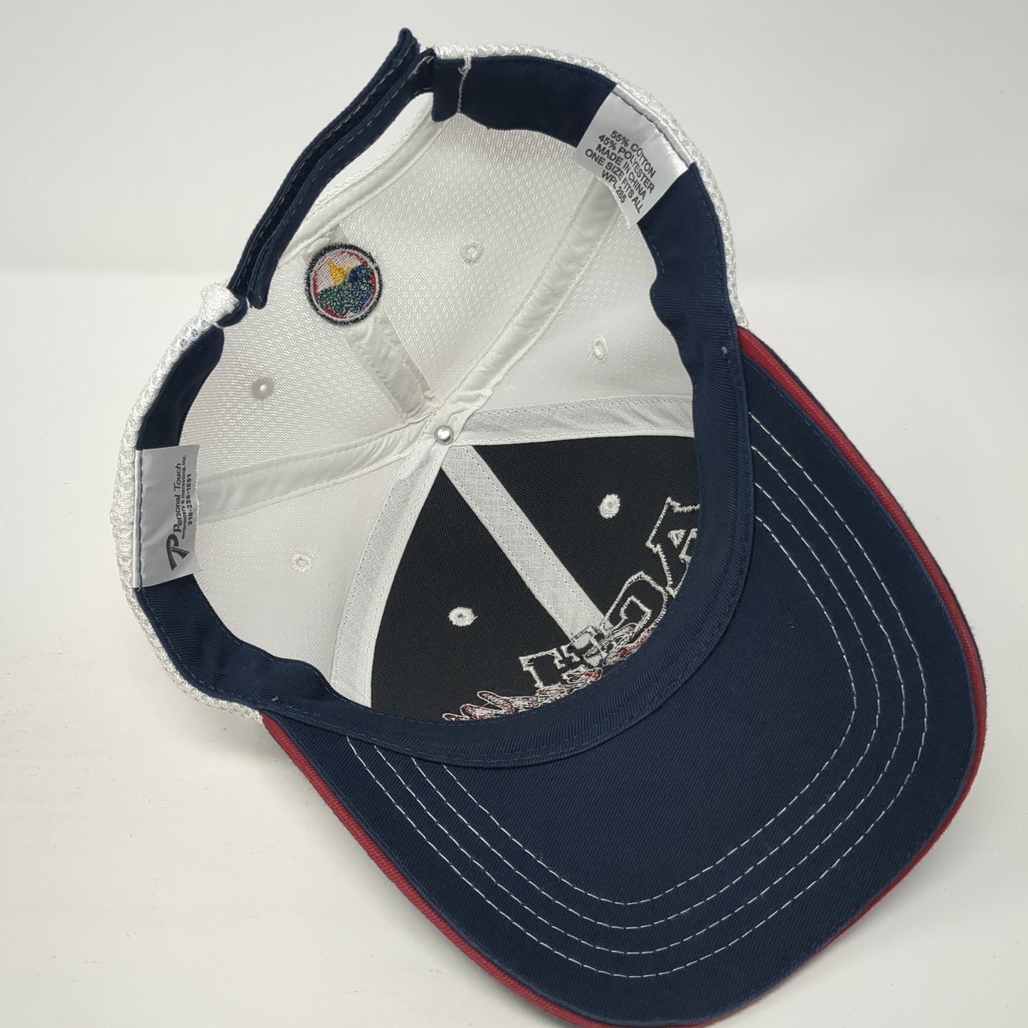 ACH Seeds Common Ground Trucker Hat Blue One Size Adjustable Mesh Back 6 Panel