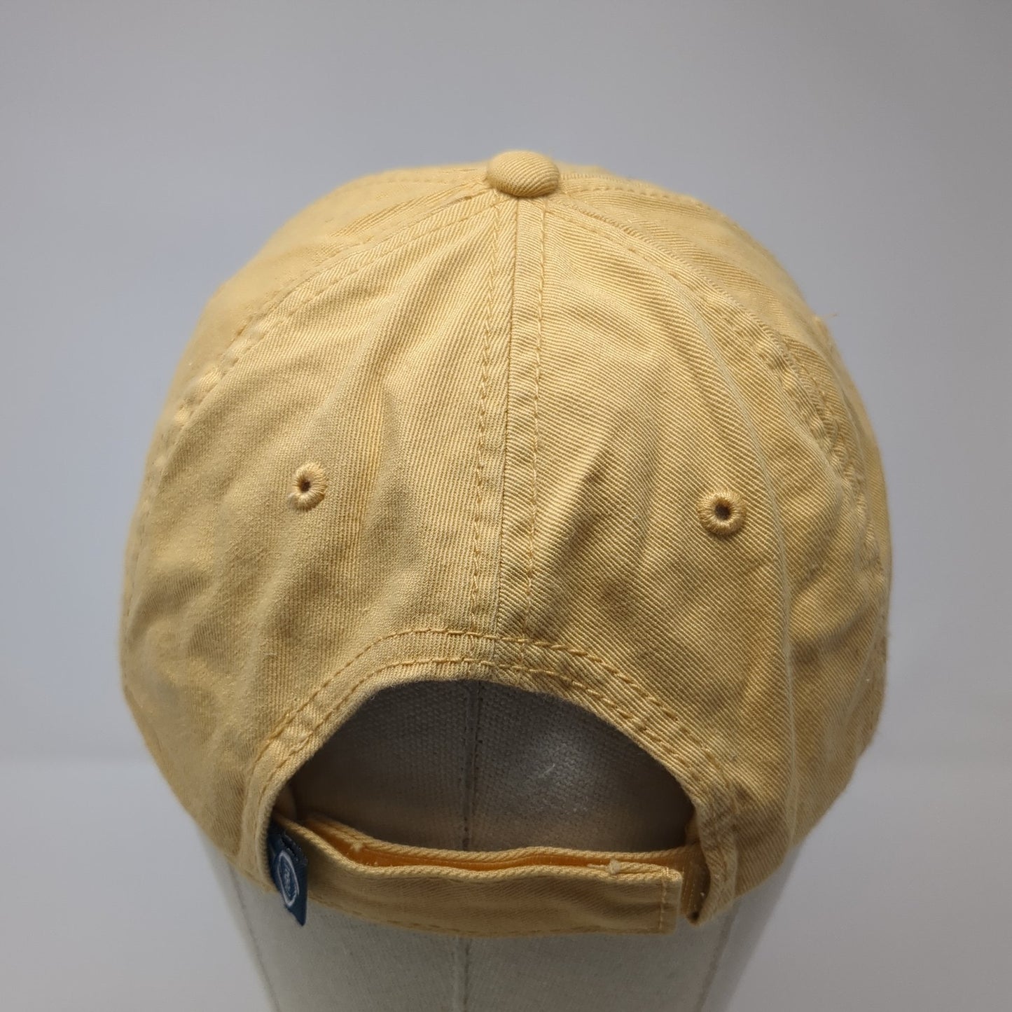 Great Western Malting Strapback Hat Yellow One Size Embroidered Ouray