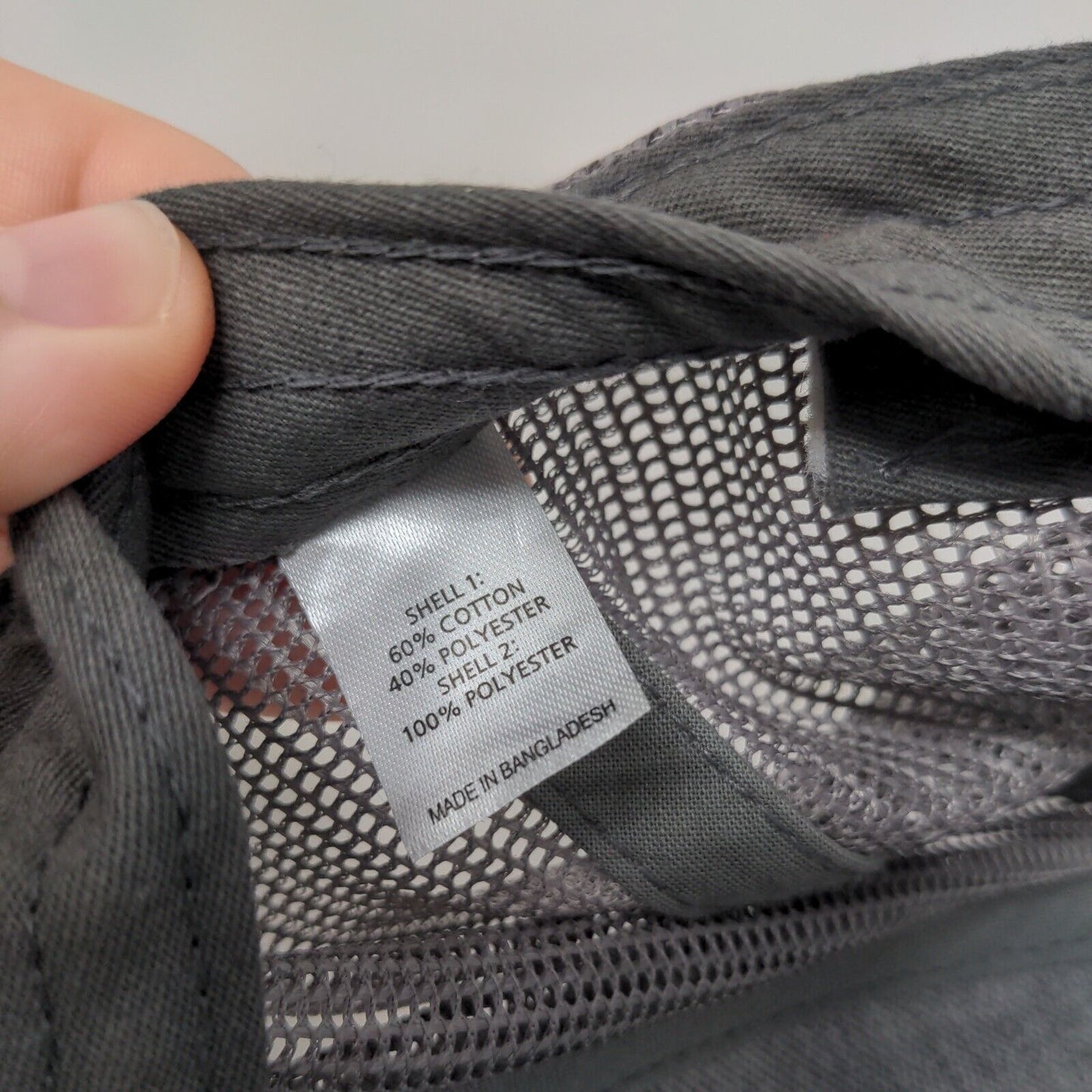 Richardson Snapback Mesh Back Trucker Hat Black M/L Colorblock 6 Panel