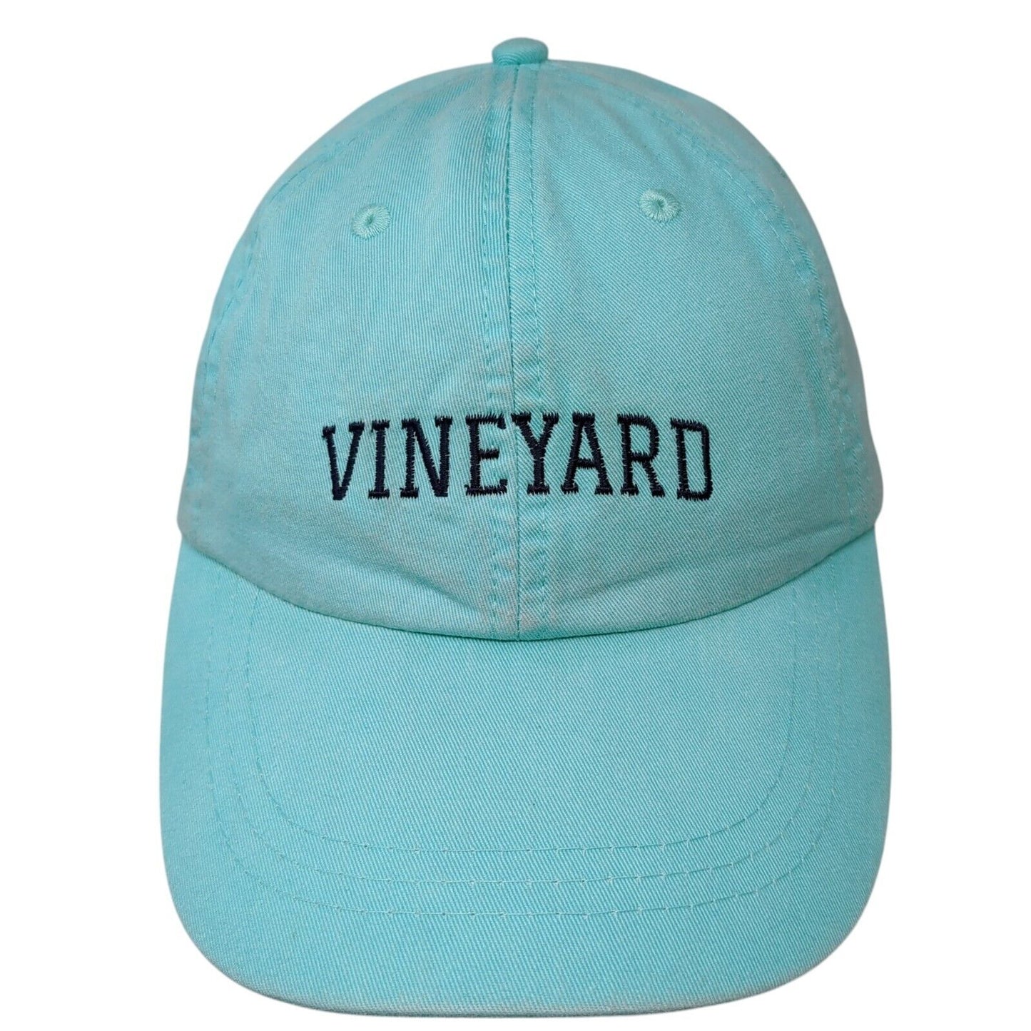 Vineyard Slideback Hat Blue One Size Adjustable Embroidered 6 Panel Adams