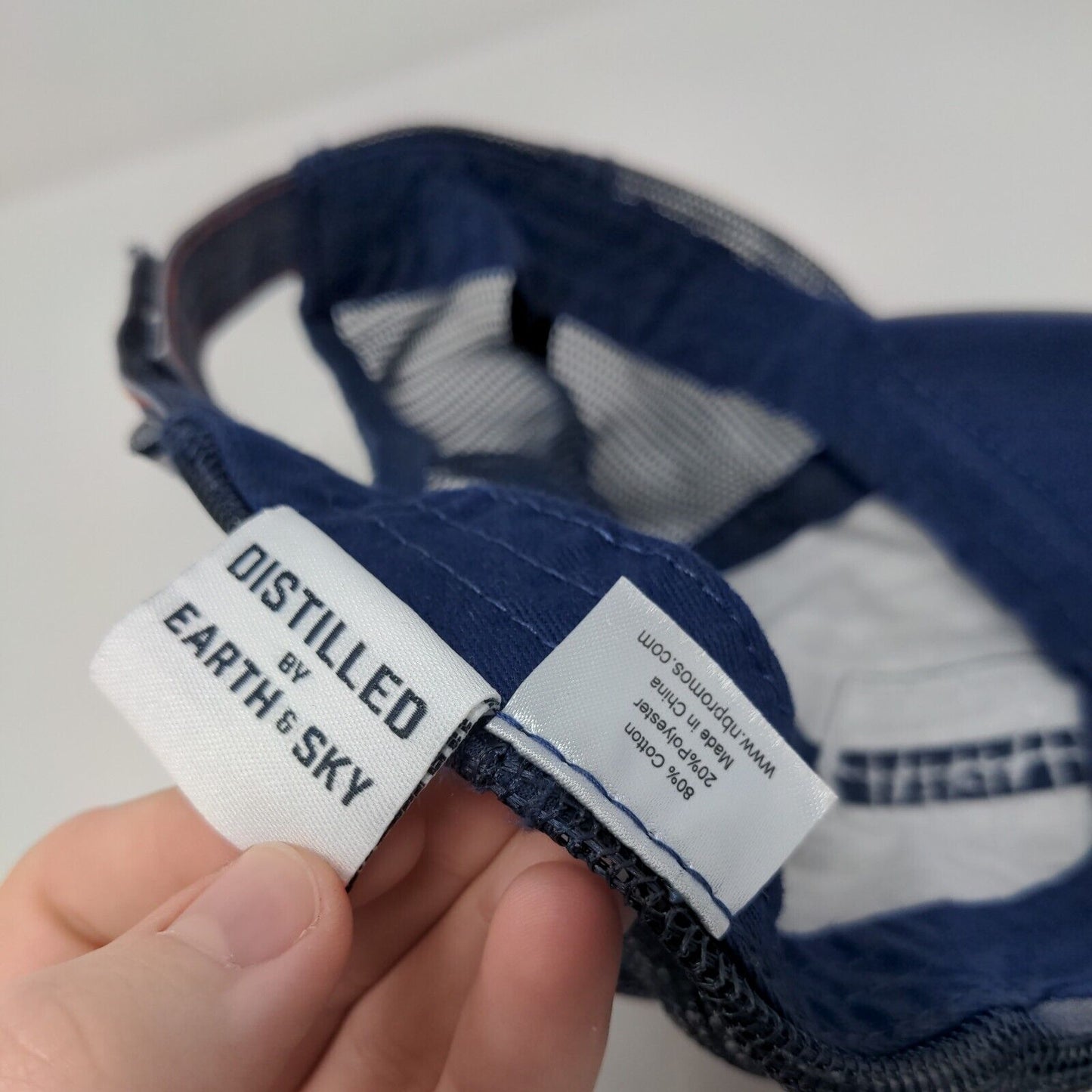 44° North Vodka Idaho USA Strapback Trucker Hat Blue OSFA Mesh Back