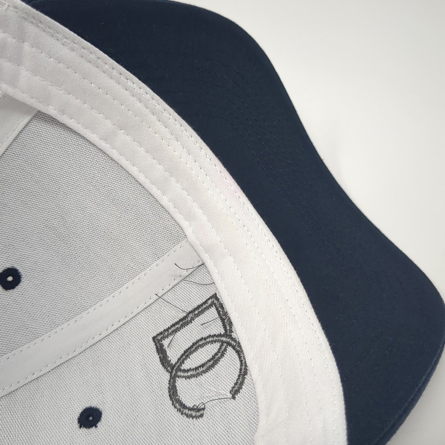 DC IX-IX-MMXXIII Snapback Trucker Hat Blue One Size Mesh Back Adjustable