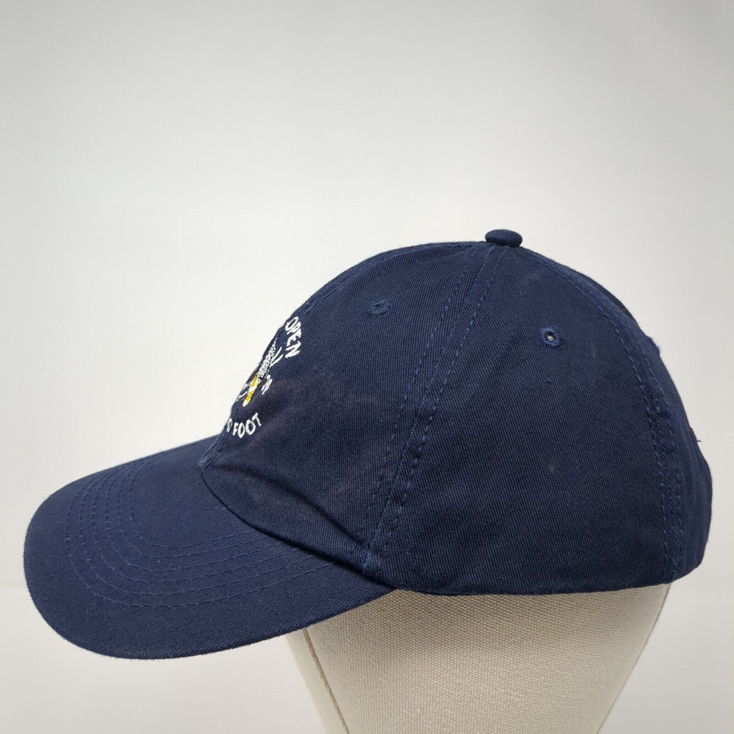 US Open 2020 Winged Foot Slideback Hat Blue One Size Solid USGA Member
